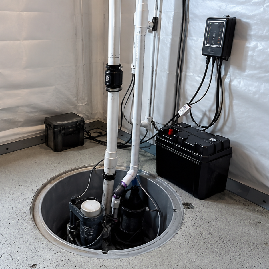 Power Out and Your Sump Pump Stopped? Do These Things Now