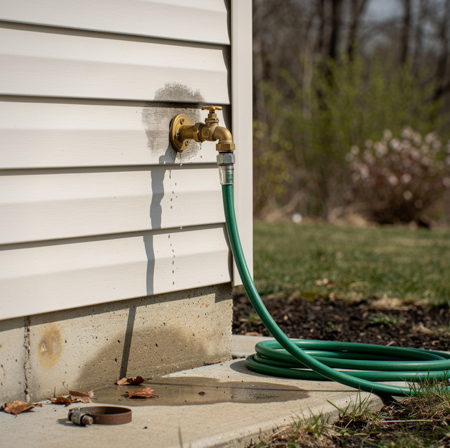 Hose Bib Leaking After Winter? What It Means