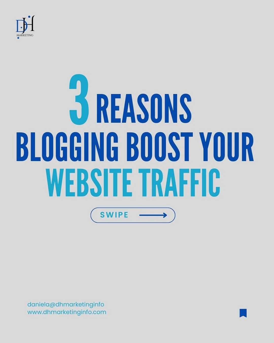 Running a small business is more competitive than ever&mdash; especially online. 

Blogging isn&rsquo;t just for influencers or hobby writers; it&rsquo;s one of the most effective digital marketing tools available for small businesses. 

1️⃣ Blogging