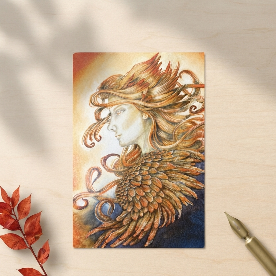 Courage Postcard