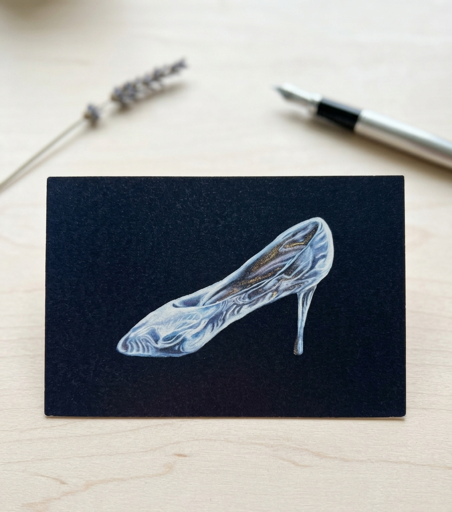 Glass Slipper Postcard