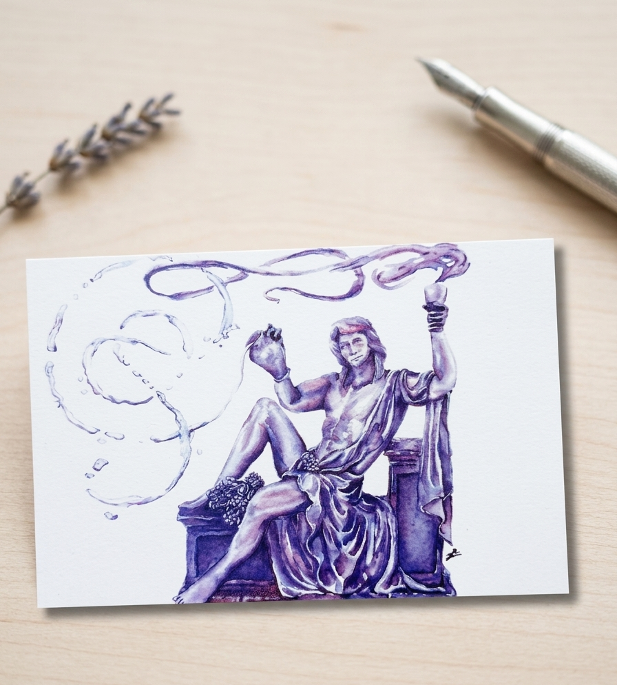 Dionysus Postcard
