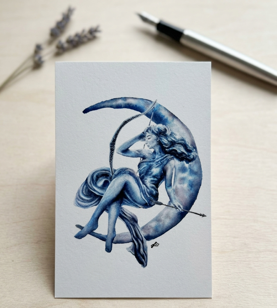 Artemis Postcard
