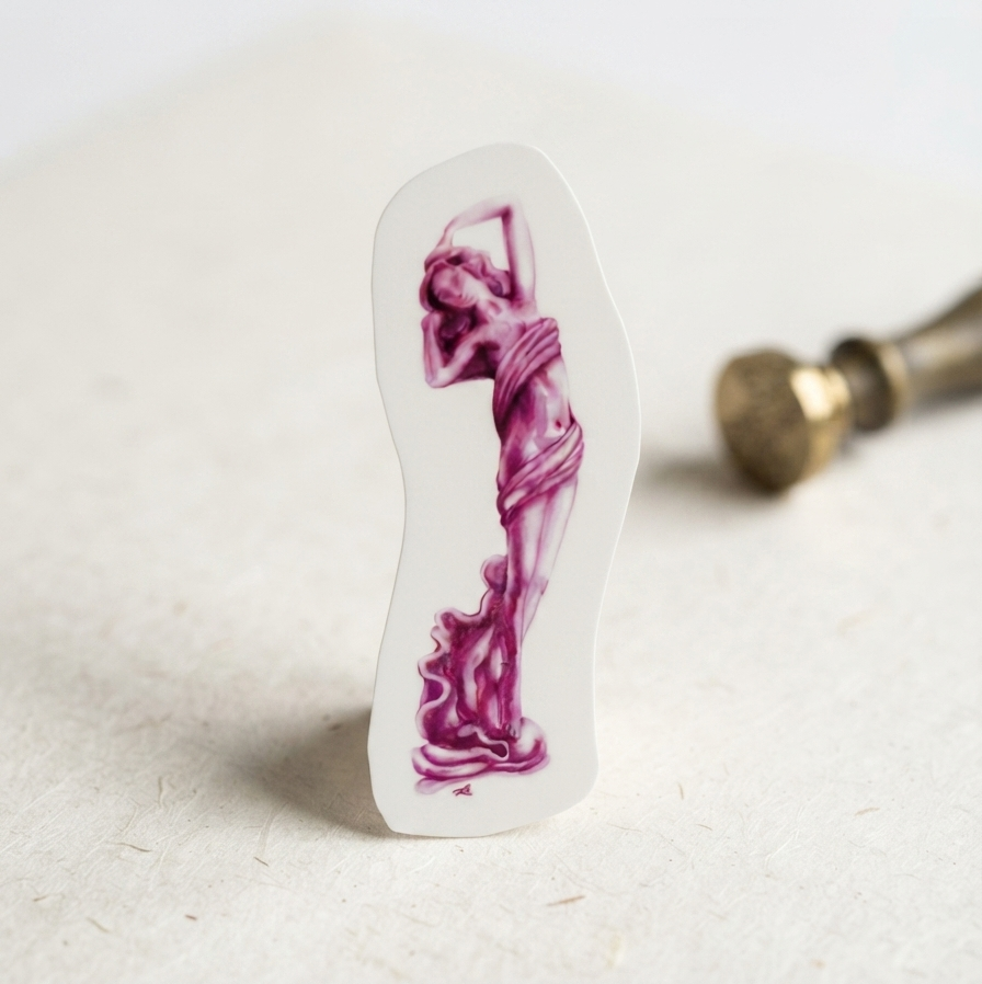 Aphrodite Transparent Sticker
