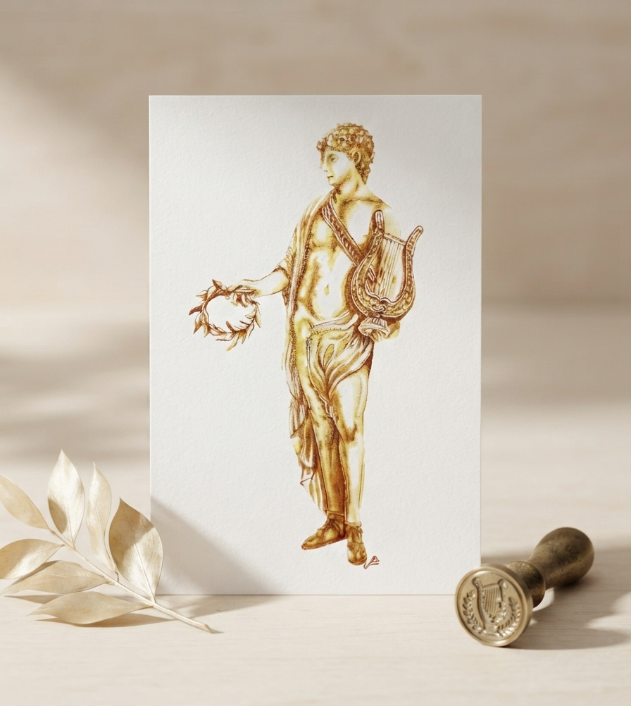 Apollo Postcard