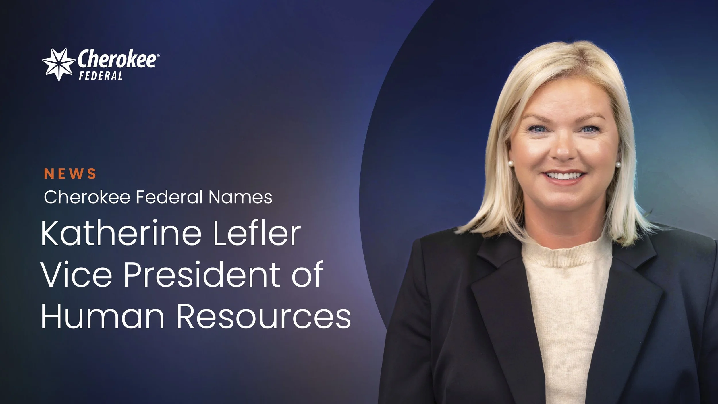 Cherokee Federal Names Katherine Lefler Vice President of Human Resources