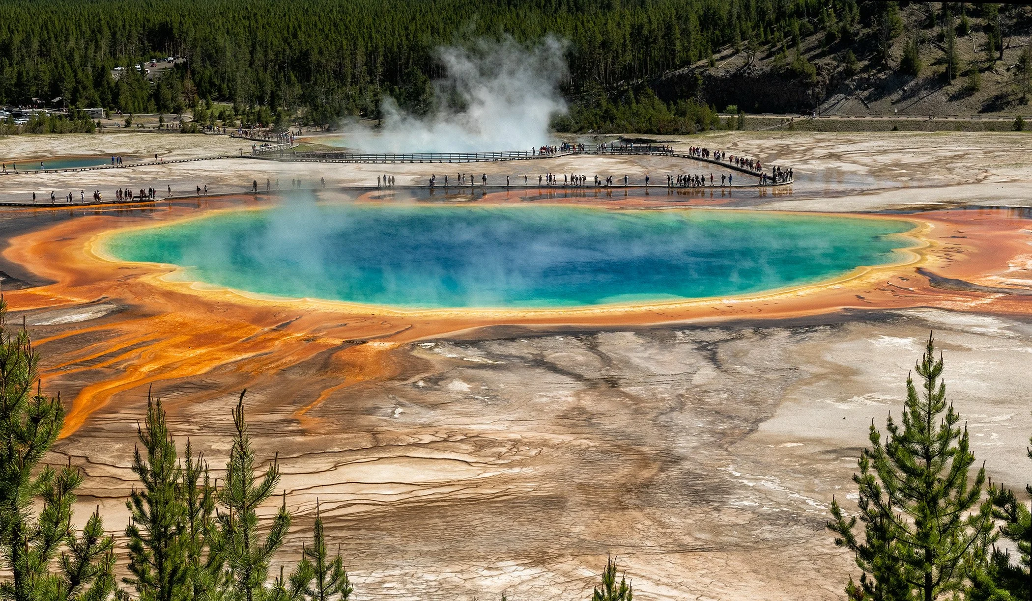  Grand Prismatic Spring, Yellowstone NP 