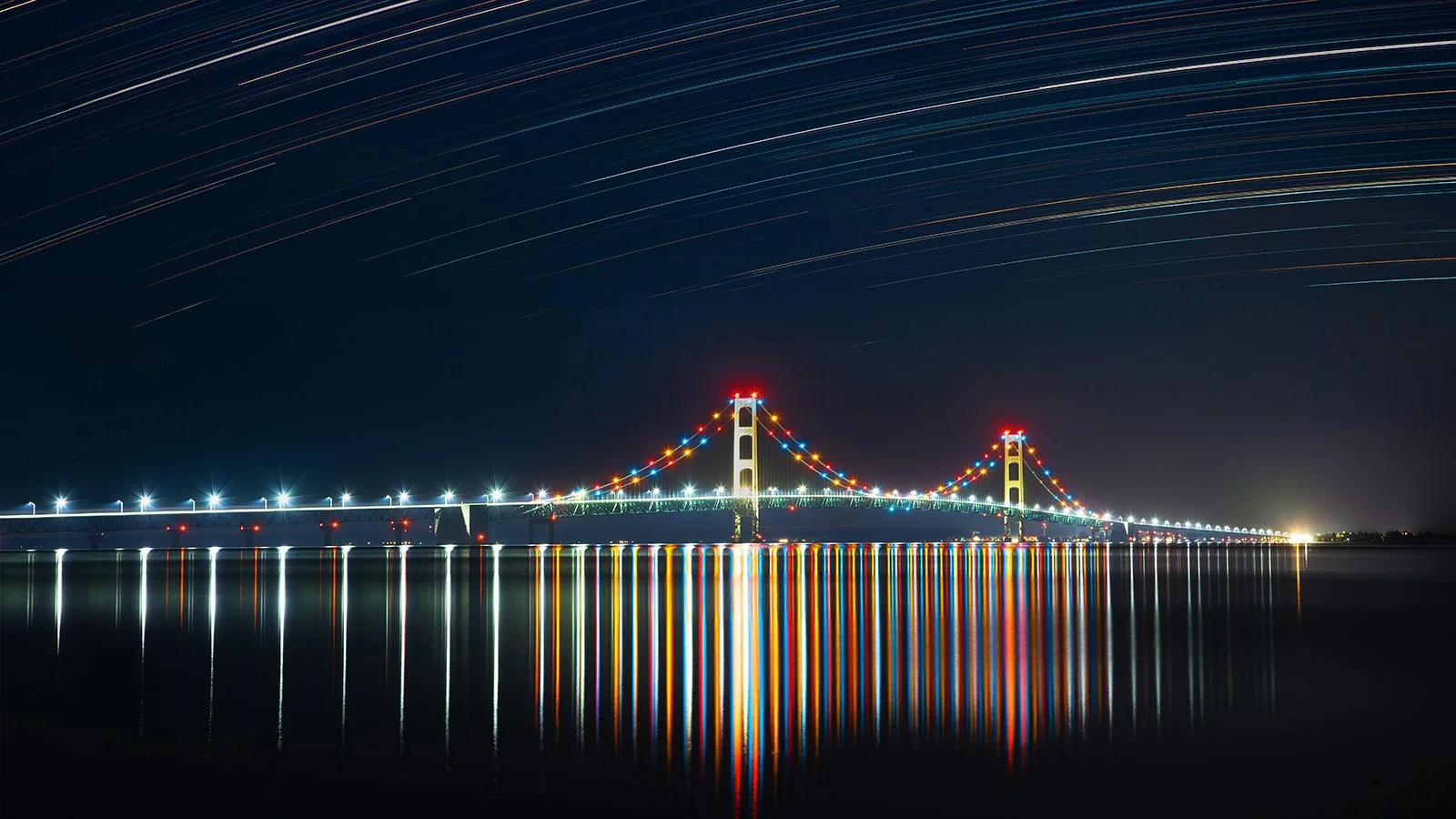  Star Trails at the Mighty Mac 