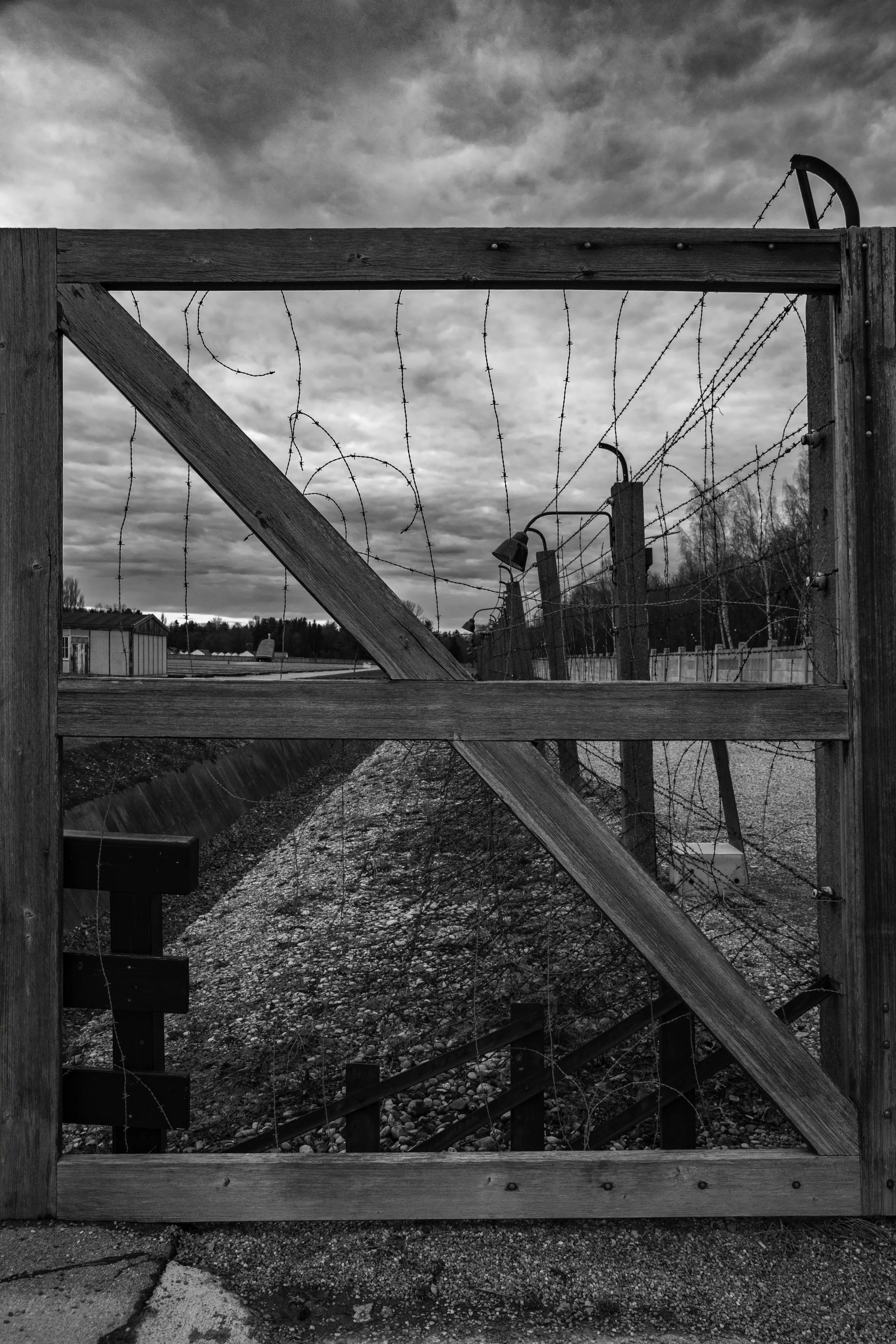 Print B&W Open
  1st Place 
  Dachau Never Again  by  Vinay Sinha 
