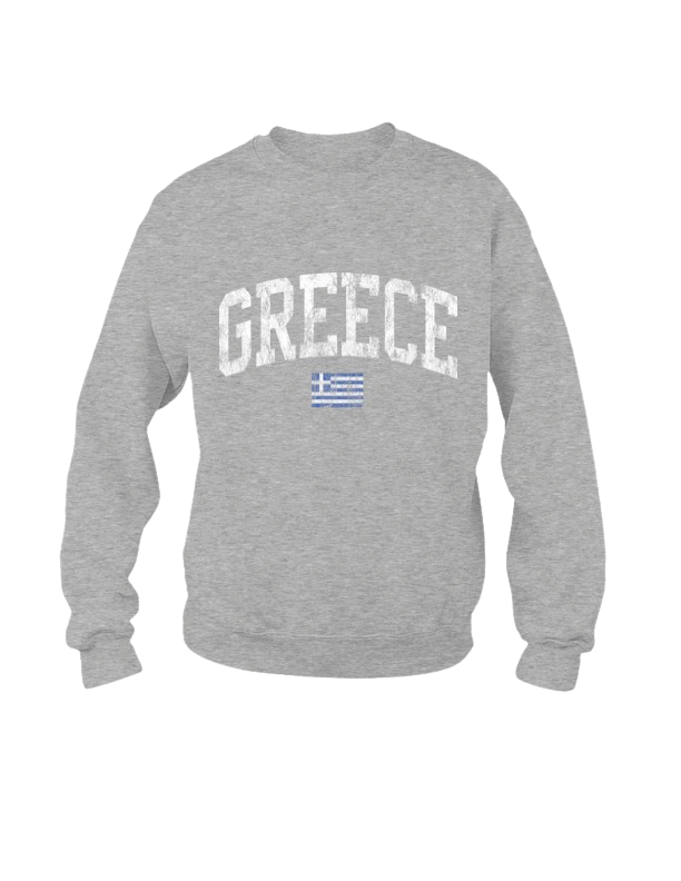 Greece Pride Crew Neck Sweatshirt