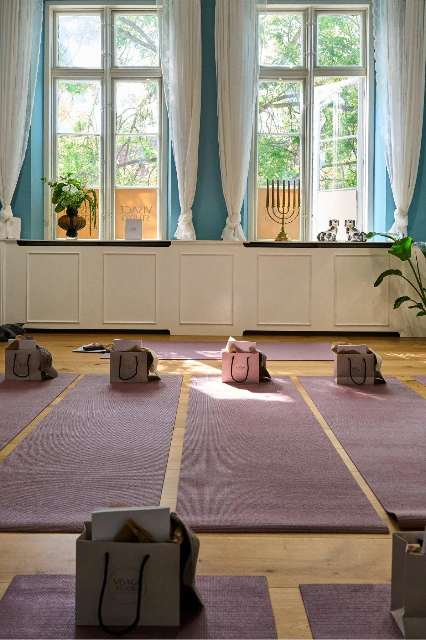 Yin yoga og self-care-event hos Visage Studio i Odense C