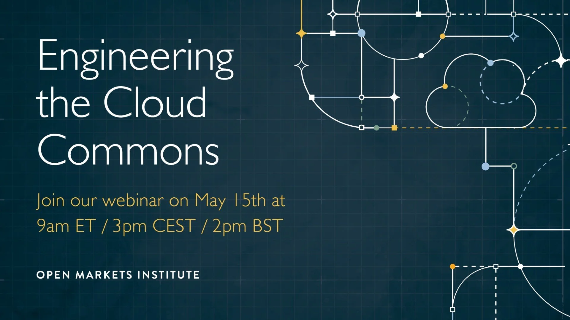 WEBINAR: Engineering the Cloud Commons: Tackling Monopoly Control of Critical Digital Infrastructure