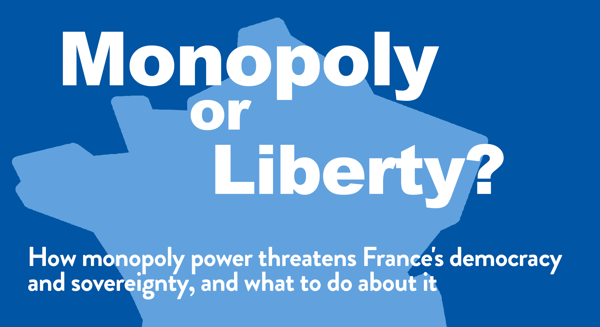 Upcoming Paris Event: Liberty or Democracy? 