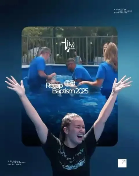 TBT that carries eternity 
We joyfully remember the day of our water baptism &mdash; a moment marked by the powerful presence of Jesus. 🌊✝️
Lives went down into the waters and rose to a brand-new story, publicly declaring: Jesus is Lord!

Each bapti