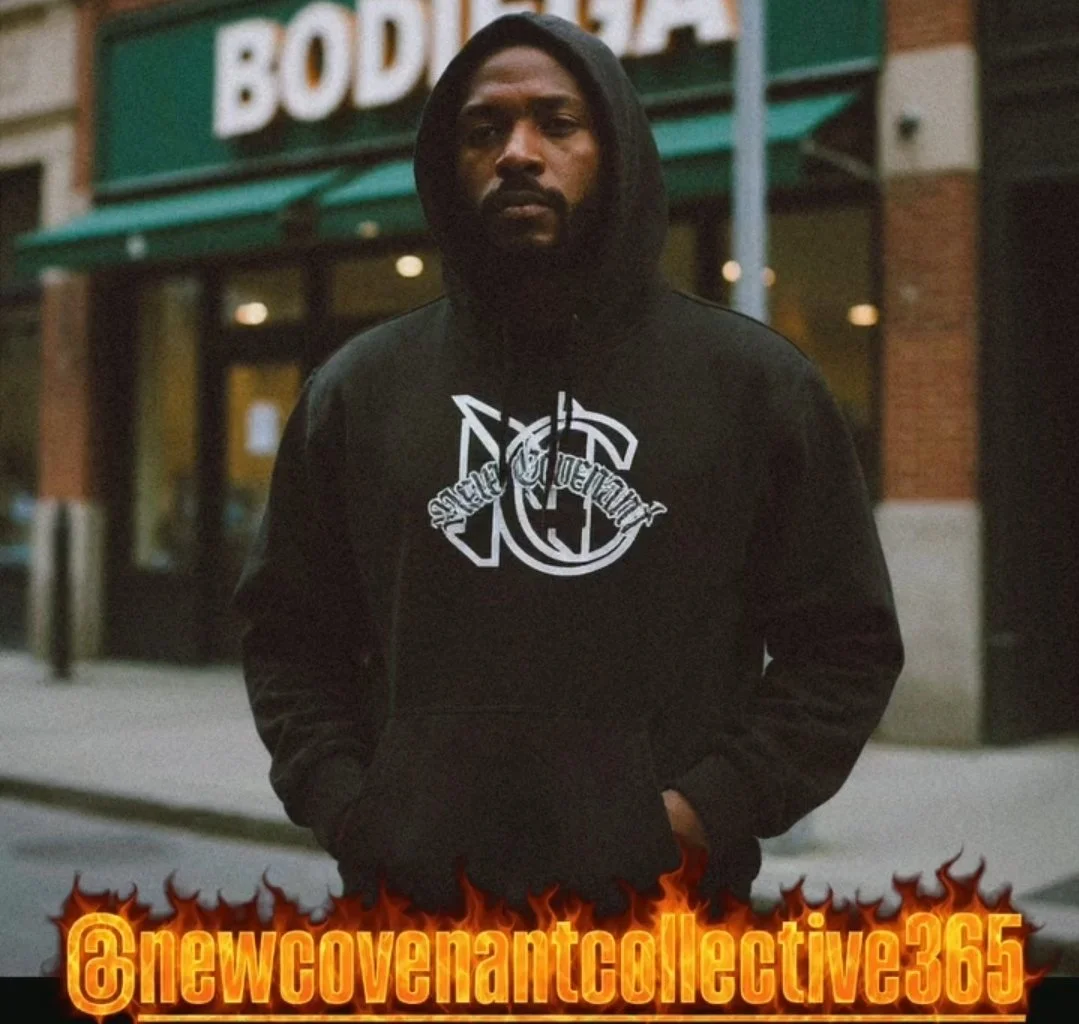 NC"PRAYER + PRESSURE™ SWEATSUIT"Boxy Cinched Hem Hoodie