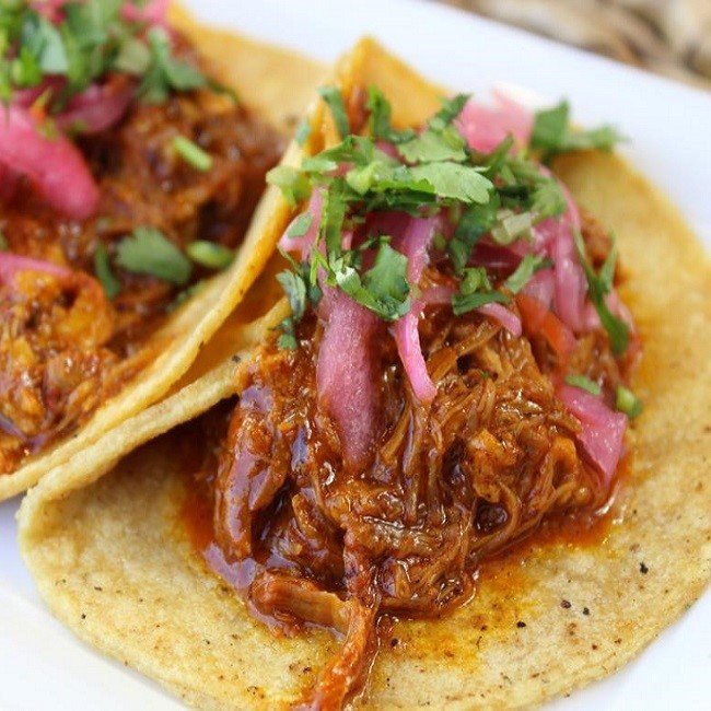 COCHINITA PIBIL (PULLED PORK) TACOS