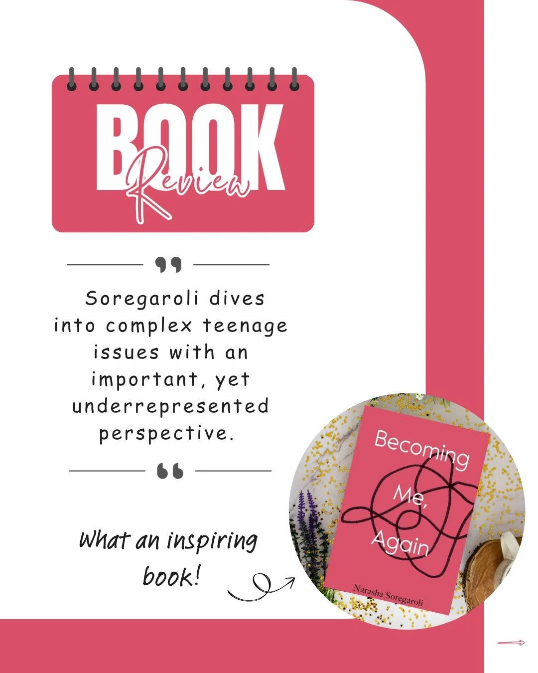 Becoming Me, Again speaks to the inner experiences many teenagers carry quietly;
self-image, friendships, uncertainty, and everything in between.

#BecomingMeAgain