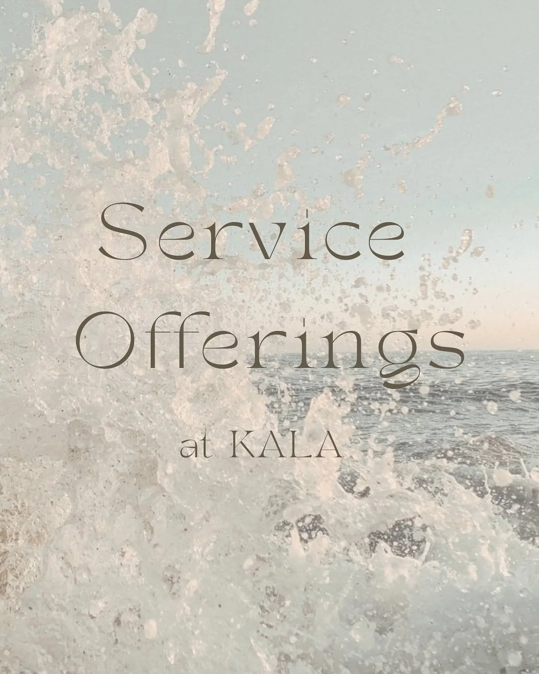 It&rsquo;s been a minute since I&rsquo;ve shared my updated offerings 🤍

As my little practice continues to grow in the middle of the pacific, I just want to say how deeply grateful I am for each of you who&rsquo;ve chosen to work with me. 

Every d