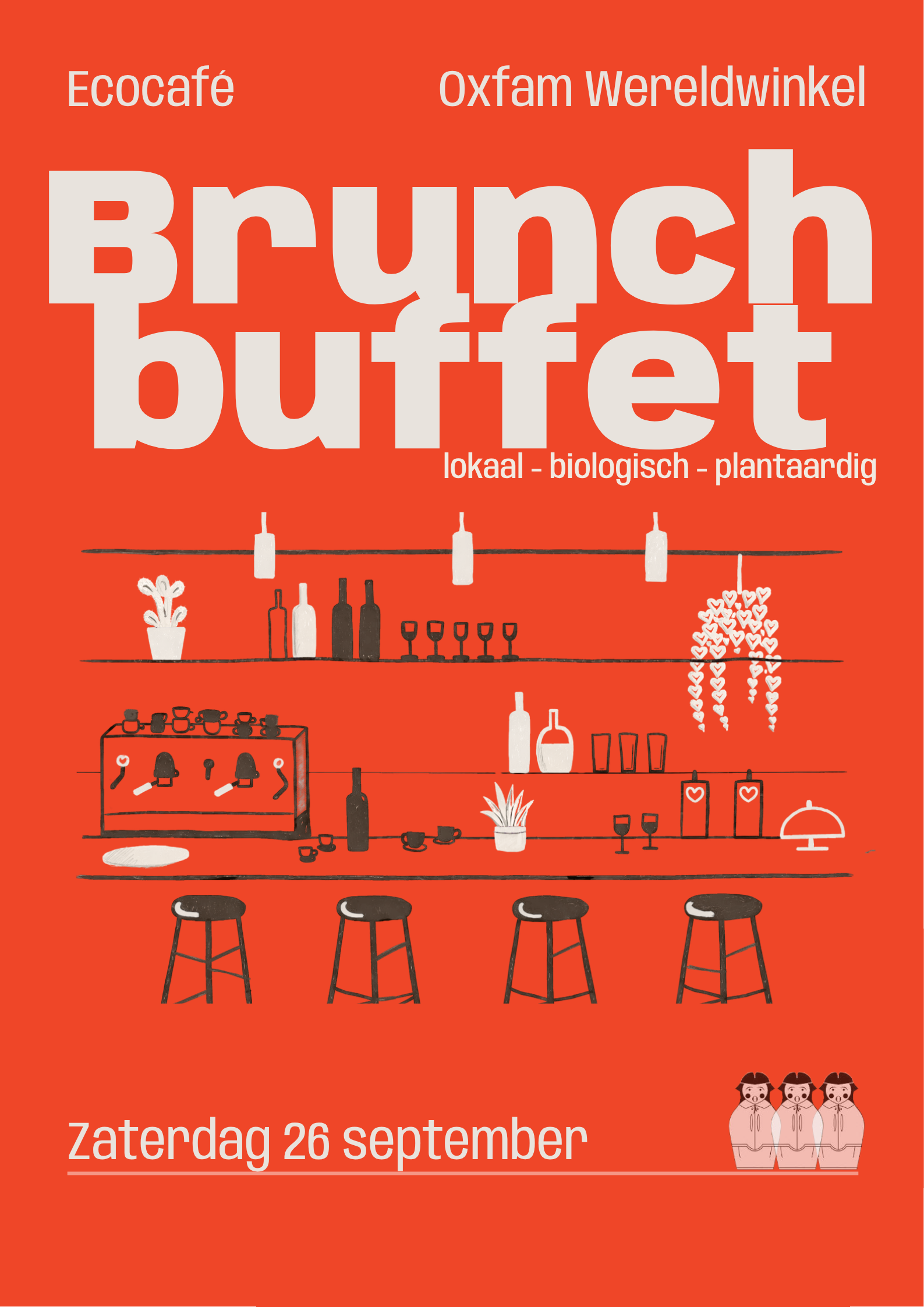 Brunch Buffet Ecocafé x Oxfam