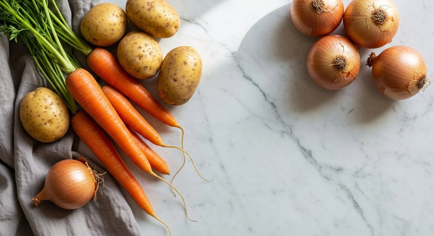 Seasonal tasting menu at home