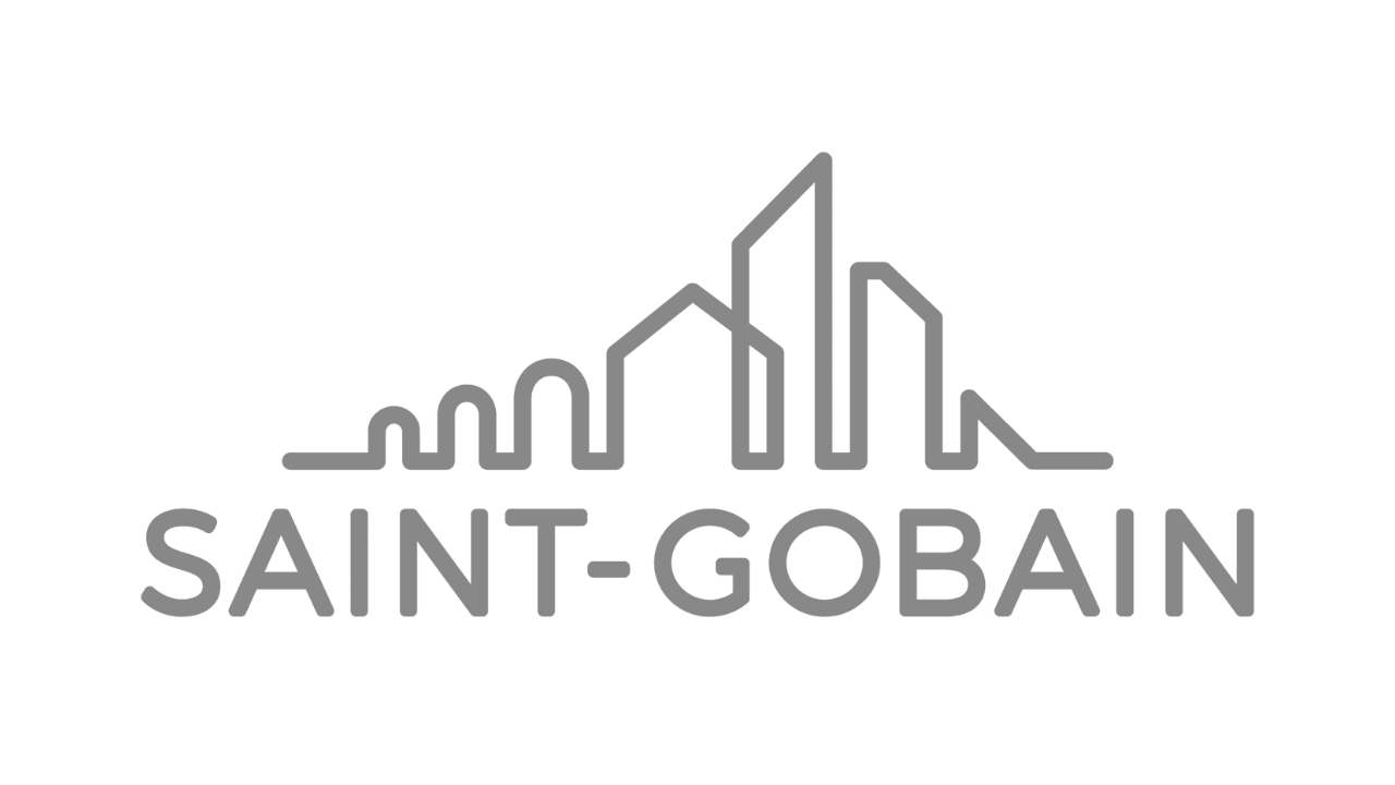 Logo de Saint-Gobain, proveedor de vidrio