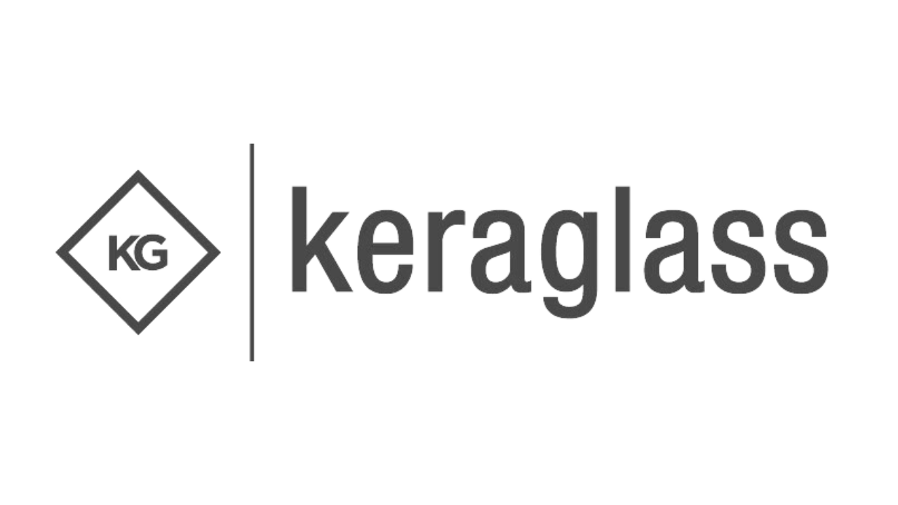Logo de Keraglass, proveedor de maquinaria para vidrio
