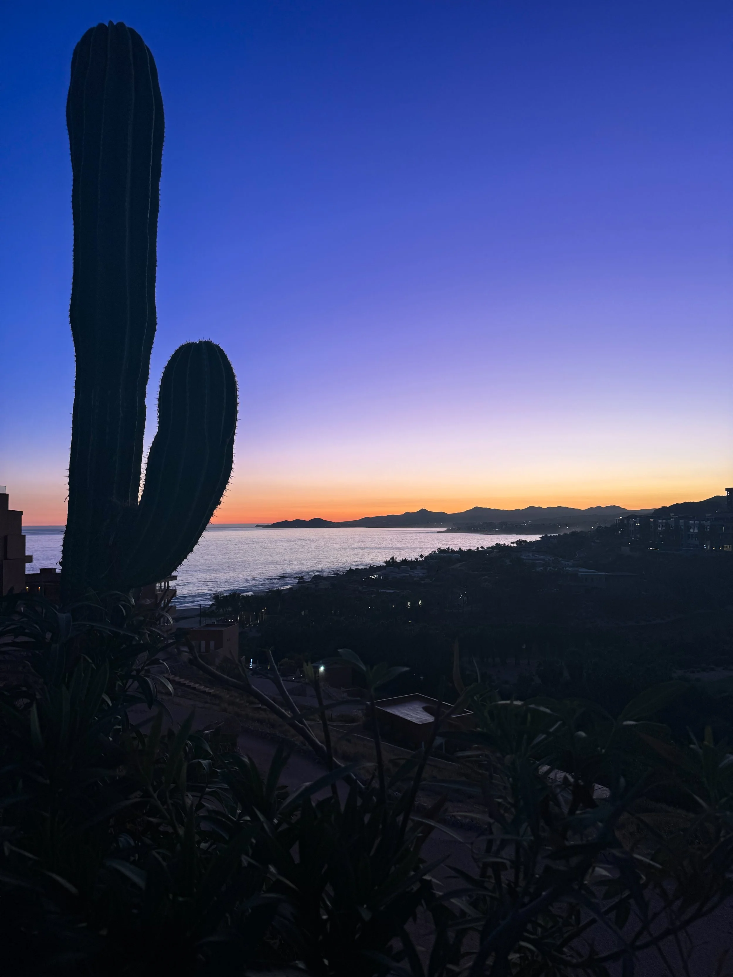 Sunset view from Cerro Punta Lobos
