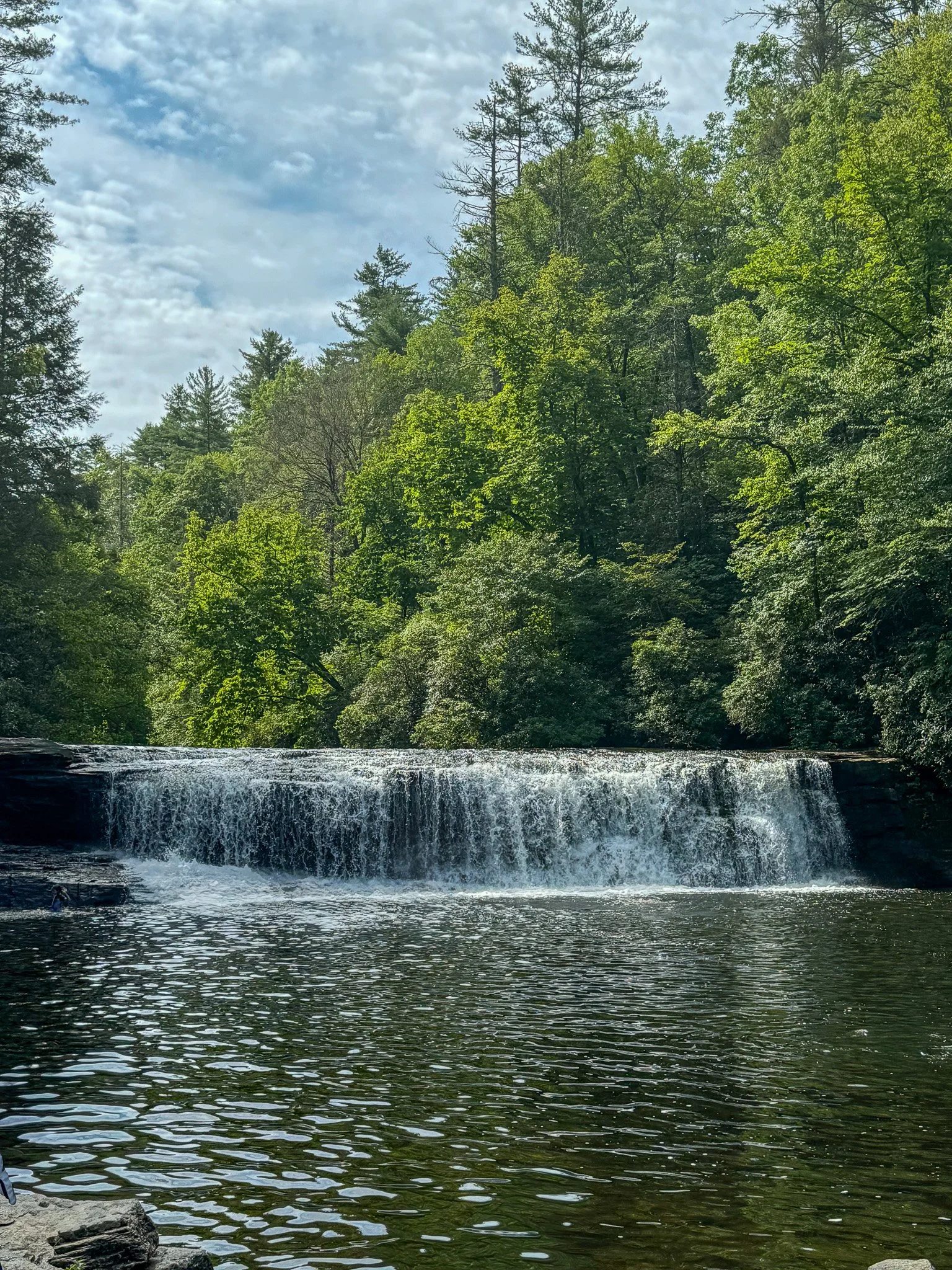 Hooker Falls in Dupont State Forest