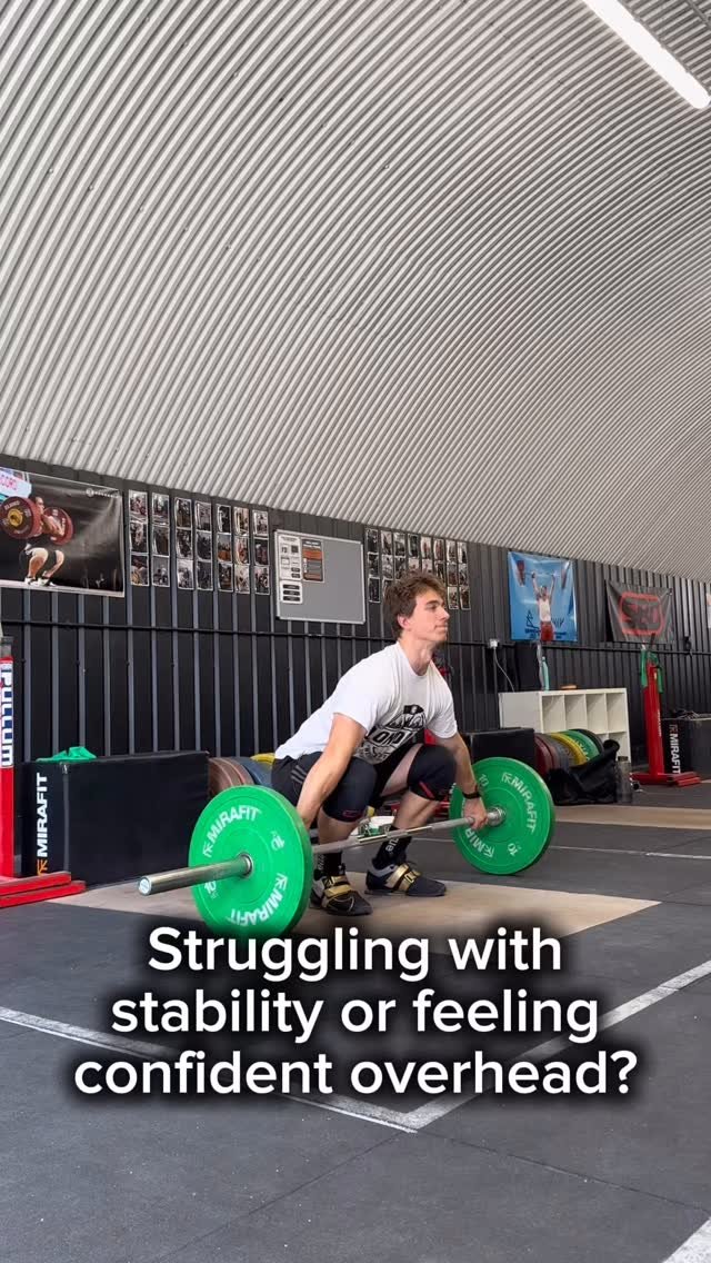 A fundamental for dialing in your overhead position - the Snatch Balance develops speed, timing, and confidence under the bar 🫡