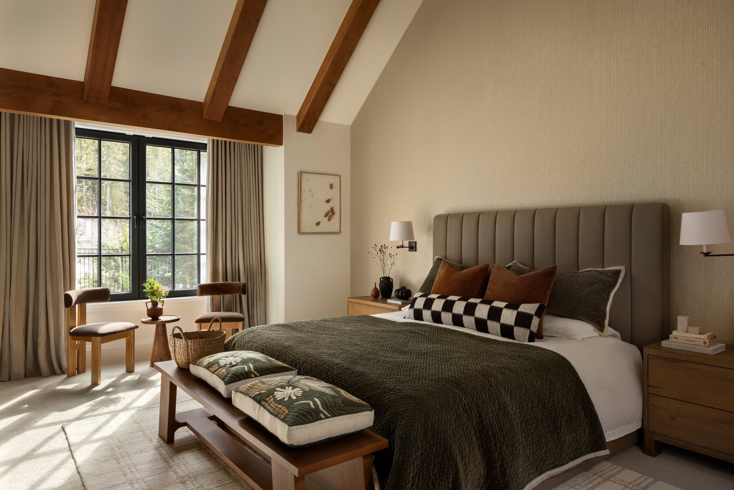 Alexandra Interiors -  Whistler - Forever Home - Principal Bedroom