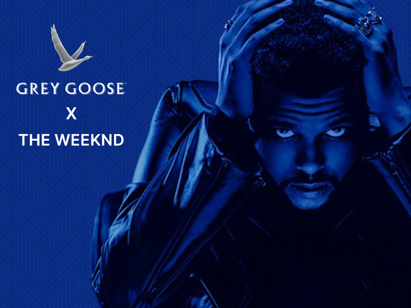 Grey Goose x Weeknd Partnership