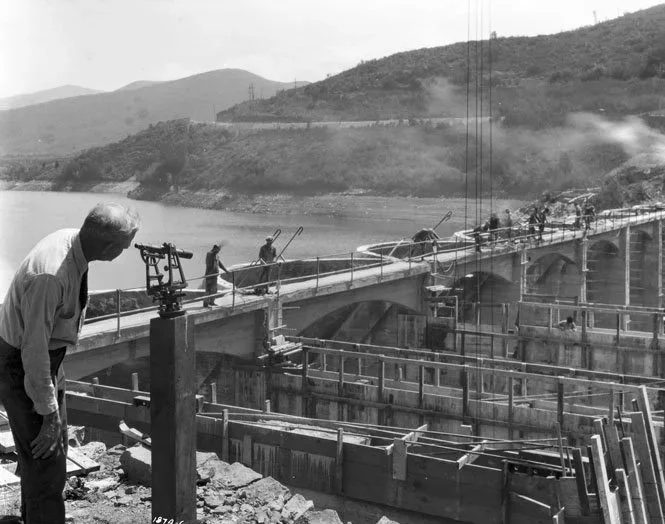 Mountain Dell Dam Construction, Salt Lake City Engineers Photograph Collection