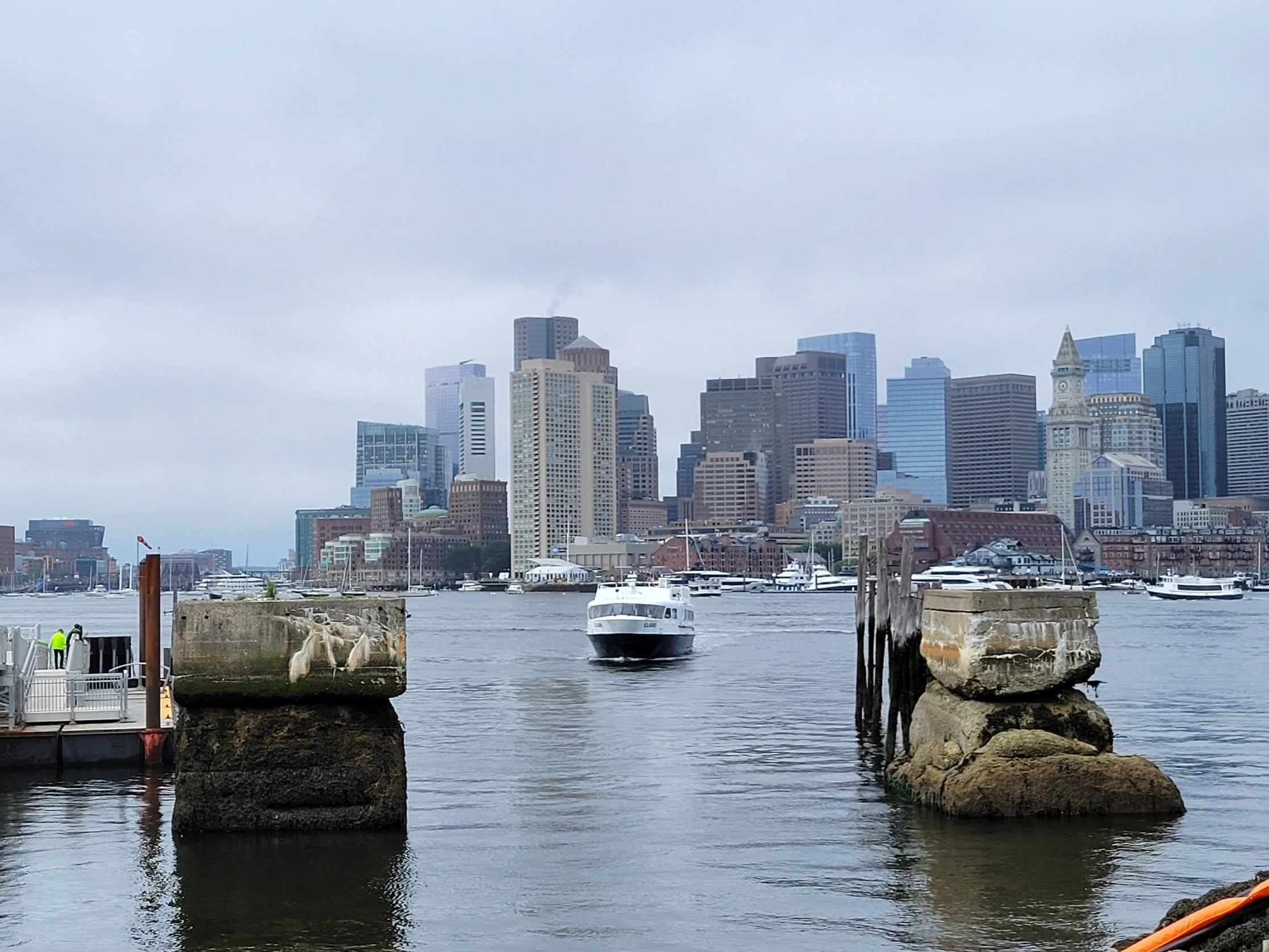Claire is making her way to East Boston -Traci L.