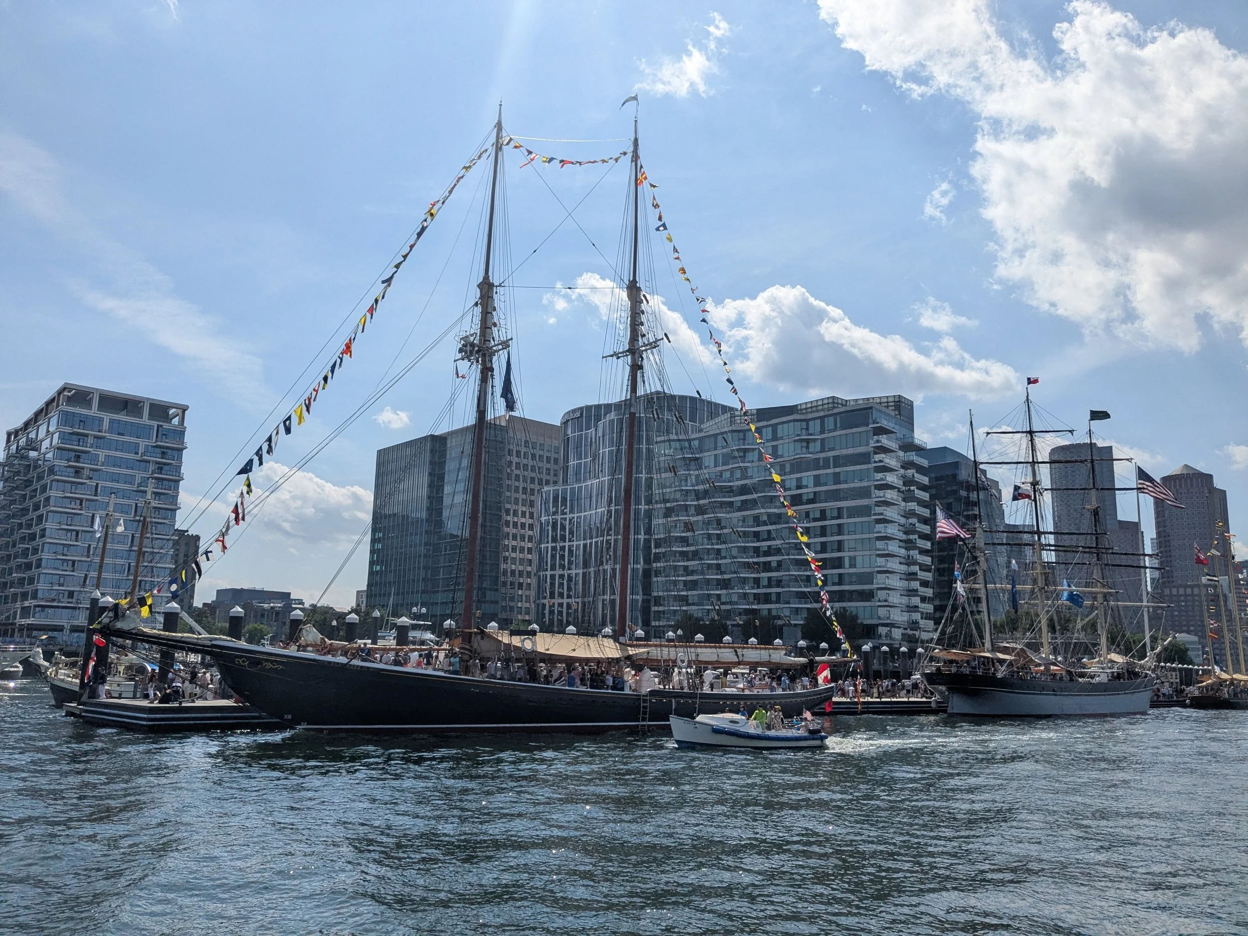 Tall Ships in Boston. -Elisabeth K.