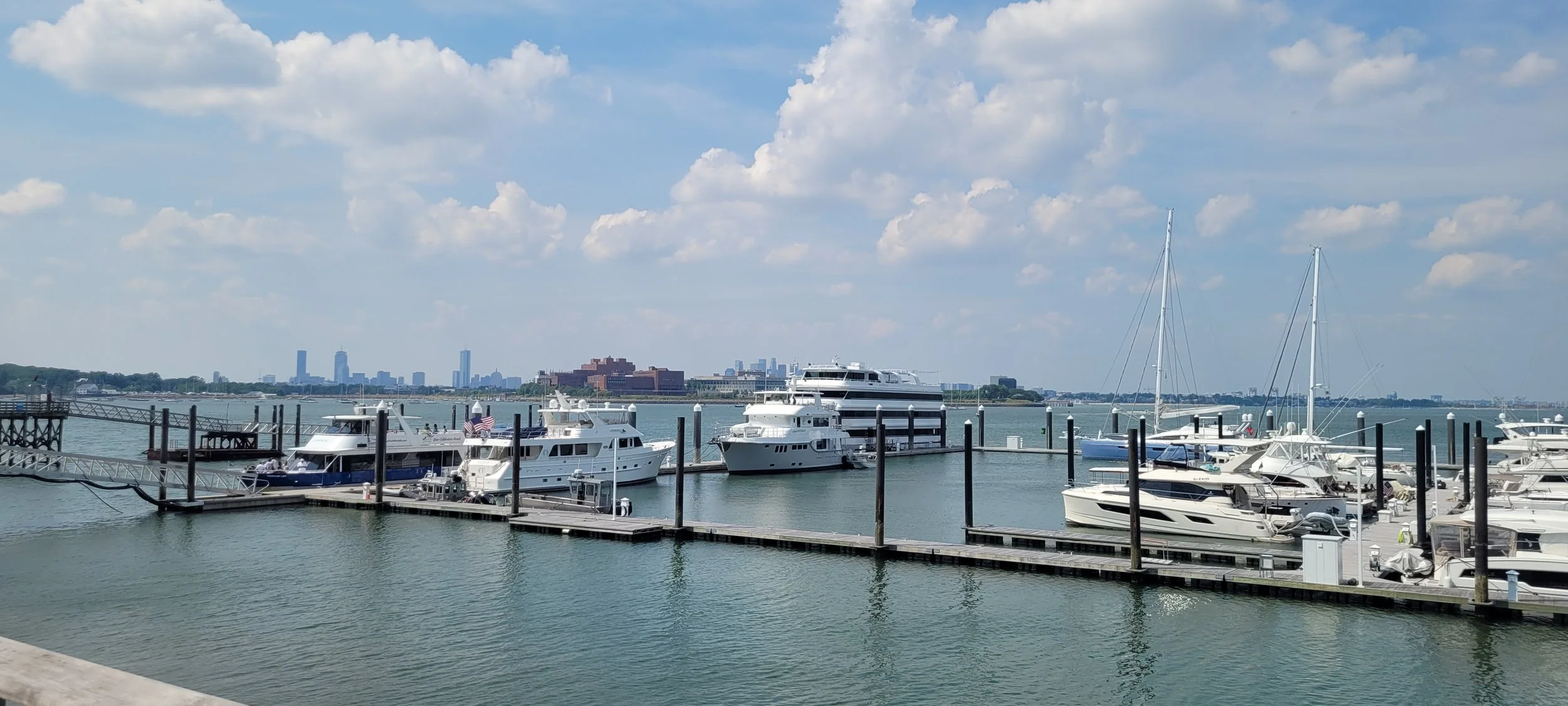Take the ferry to Boston from Quincy. -Nivaldo D.C.