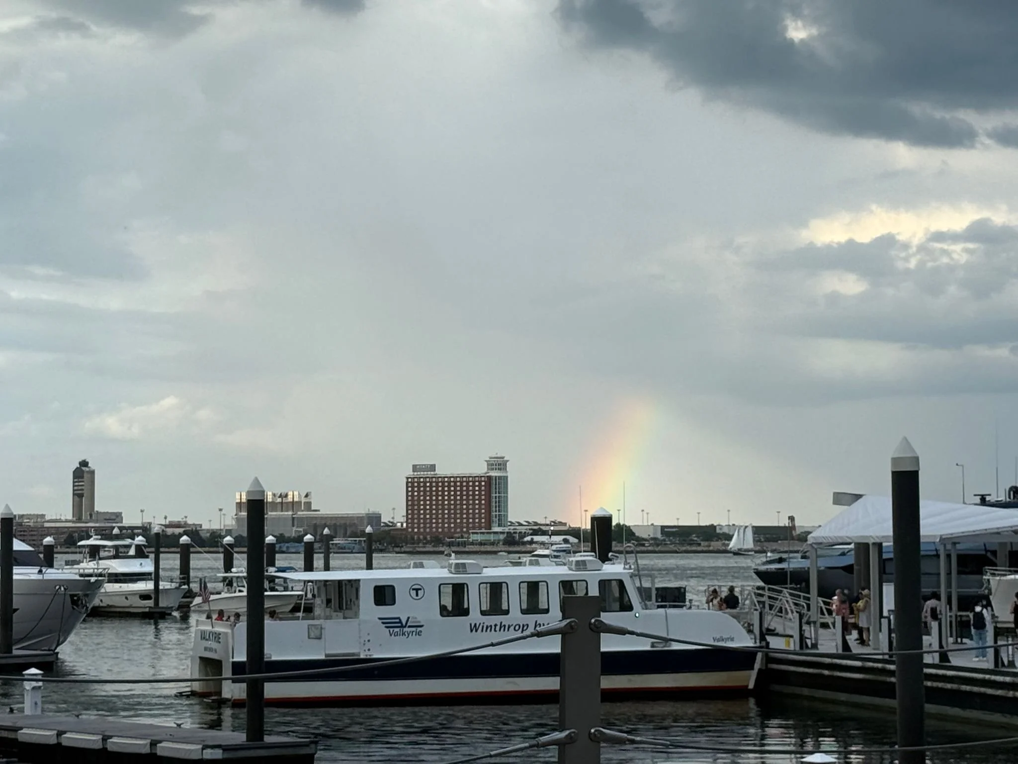 A rainbow to guide us home! -Matthew H.