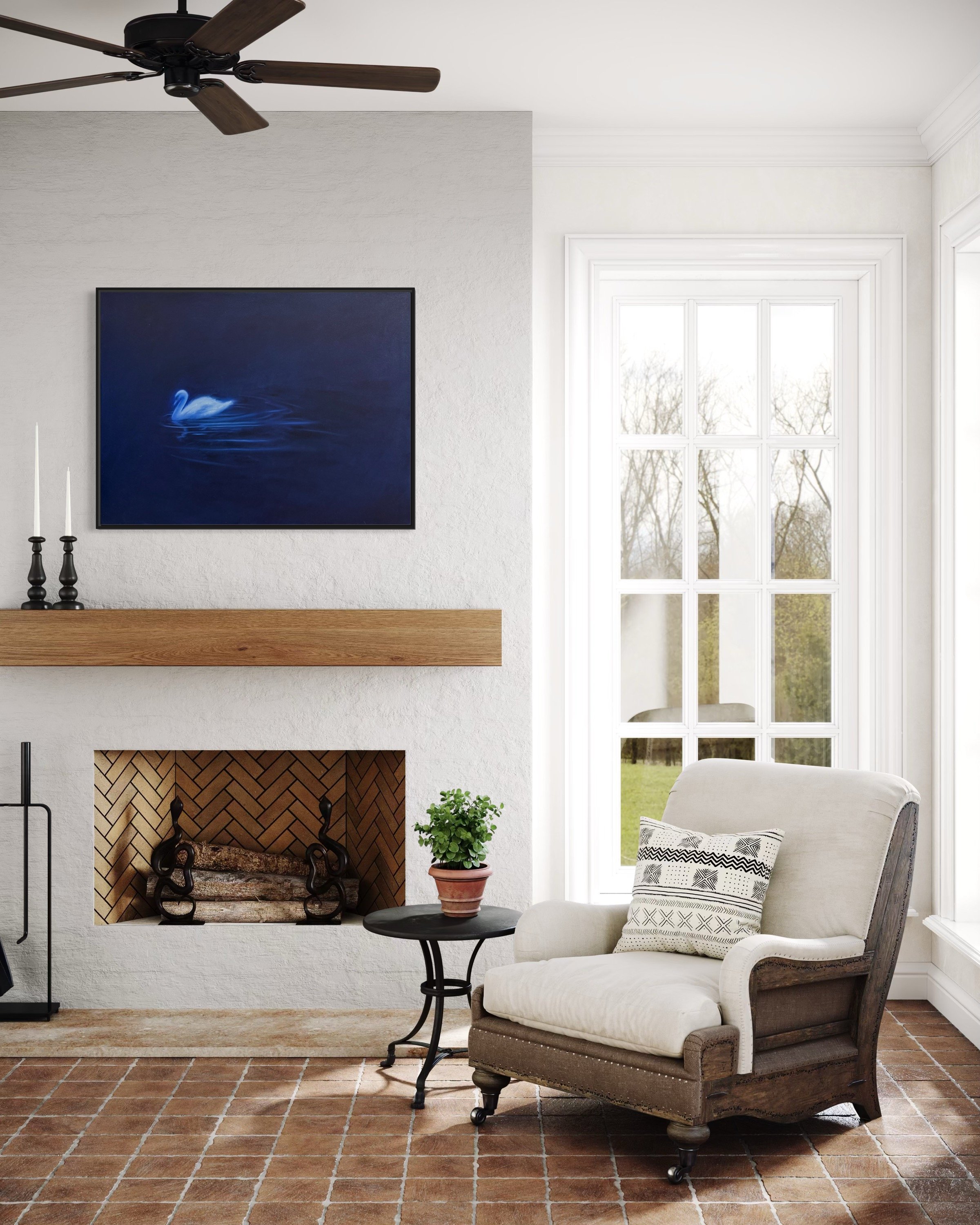 "Atop the Surface 1" 30 x 40, Oil on Canvas, AVAILABLE