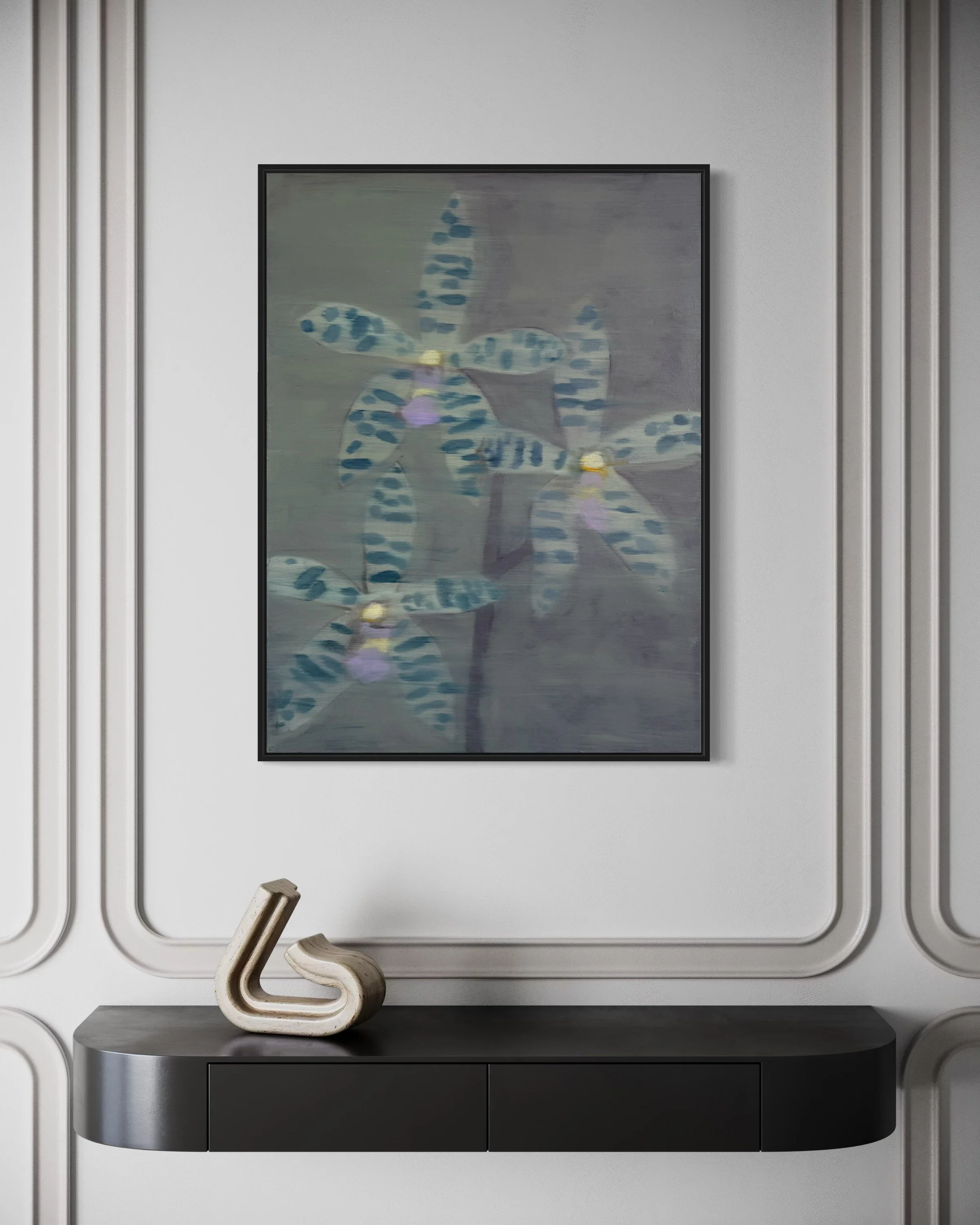 "Orchidaceae 14" 30x40, Oil on Canvas, AVAILABLE