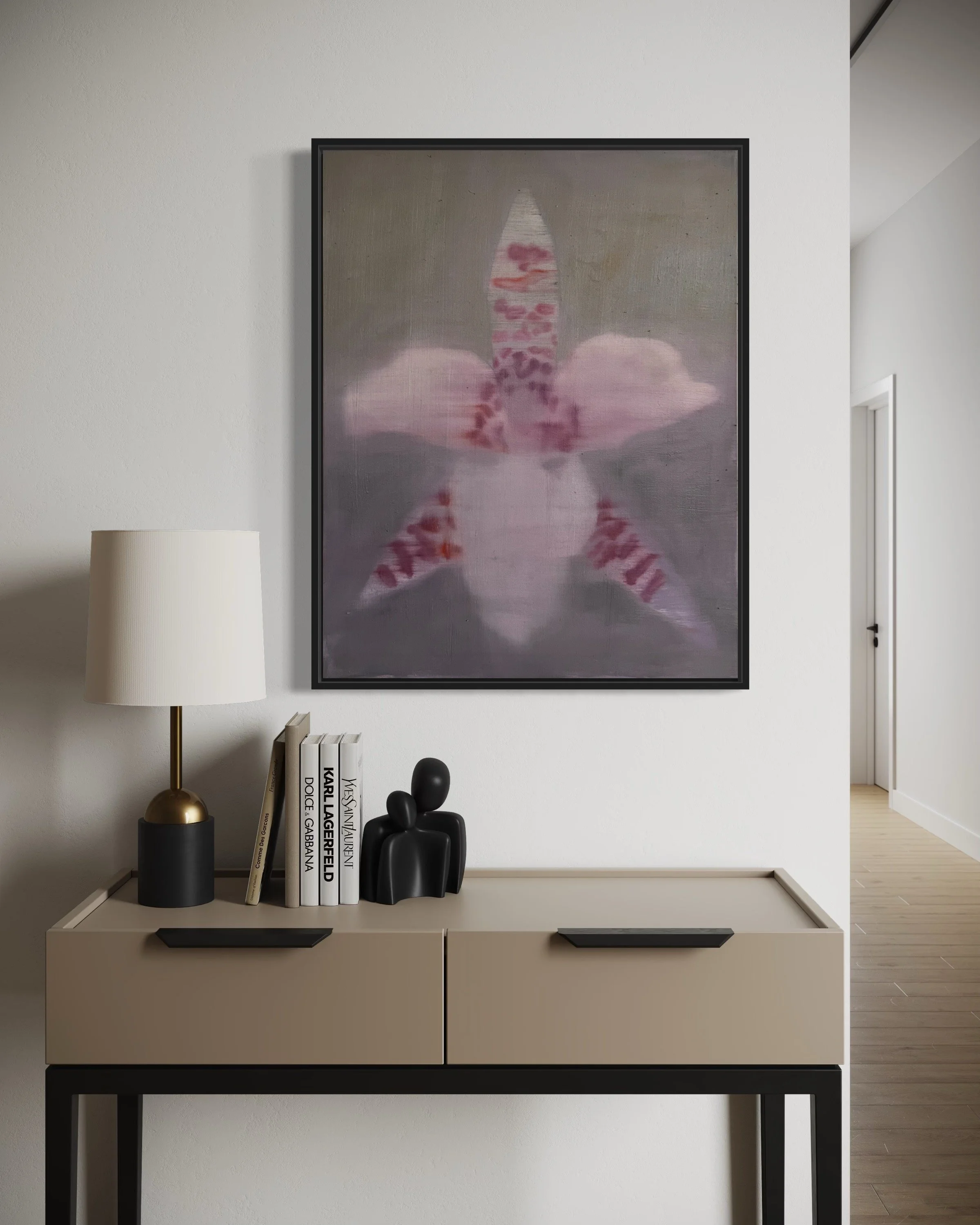 "Orchidaceae 1" 22x28, Oil on Canvas, AVAILABLE