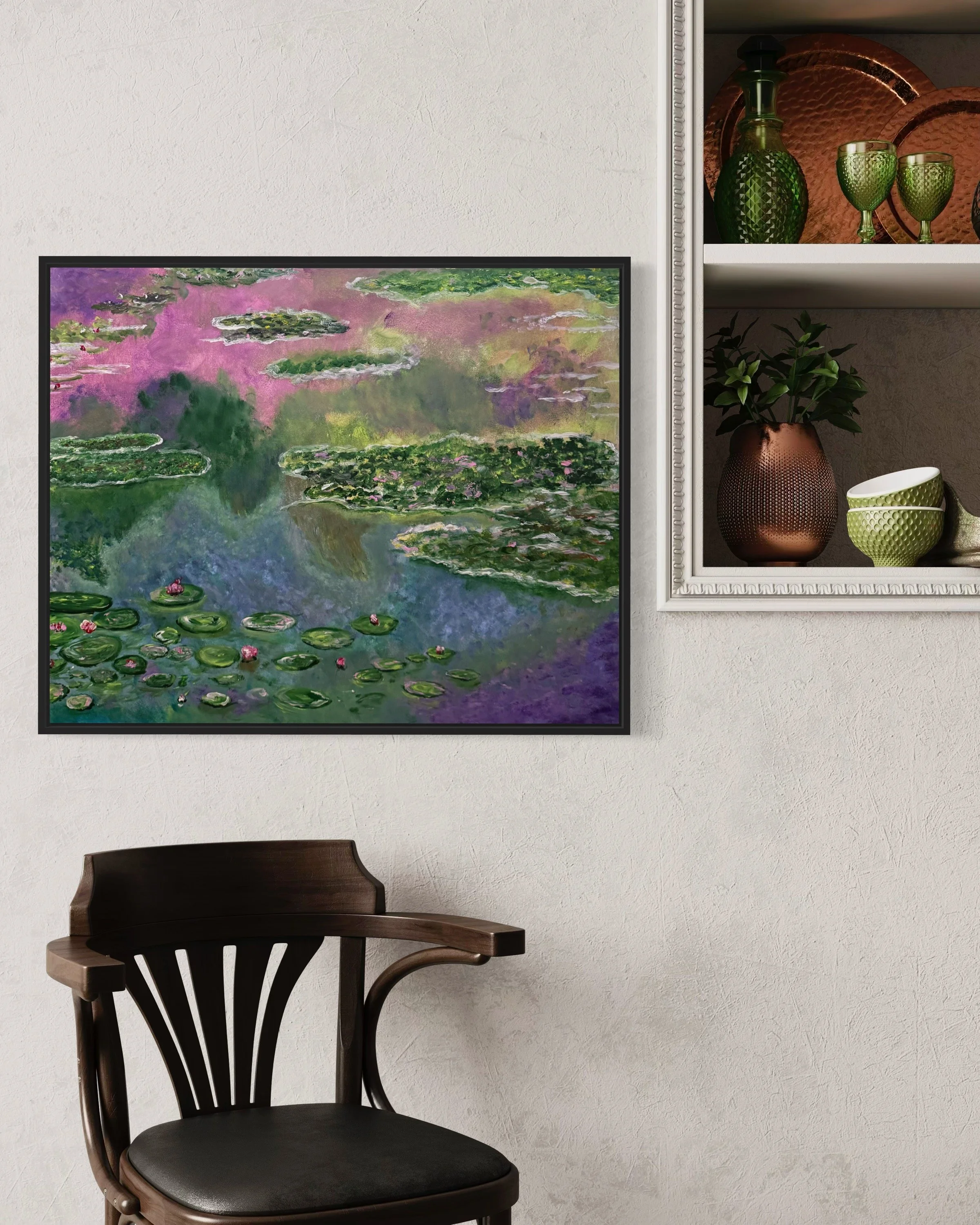 "Lily Pond" 24x30 Oil on Wood Panel, AVAILABLE