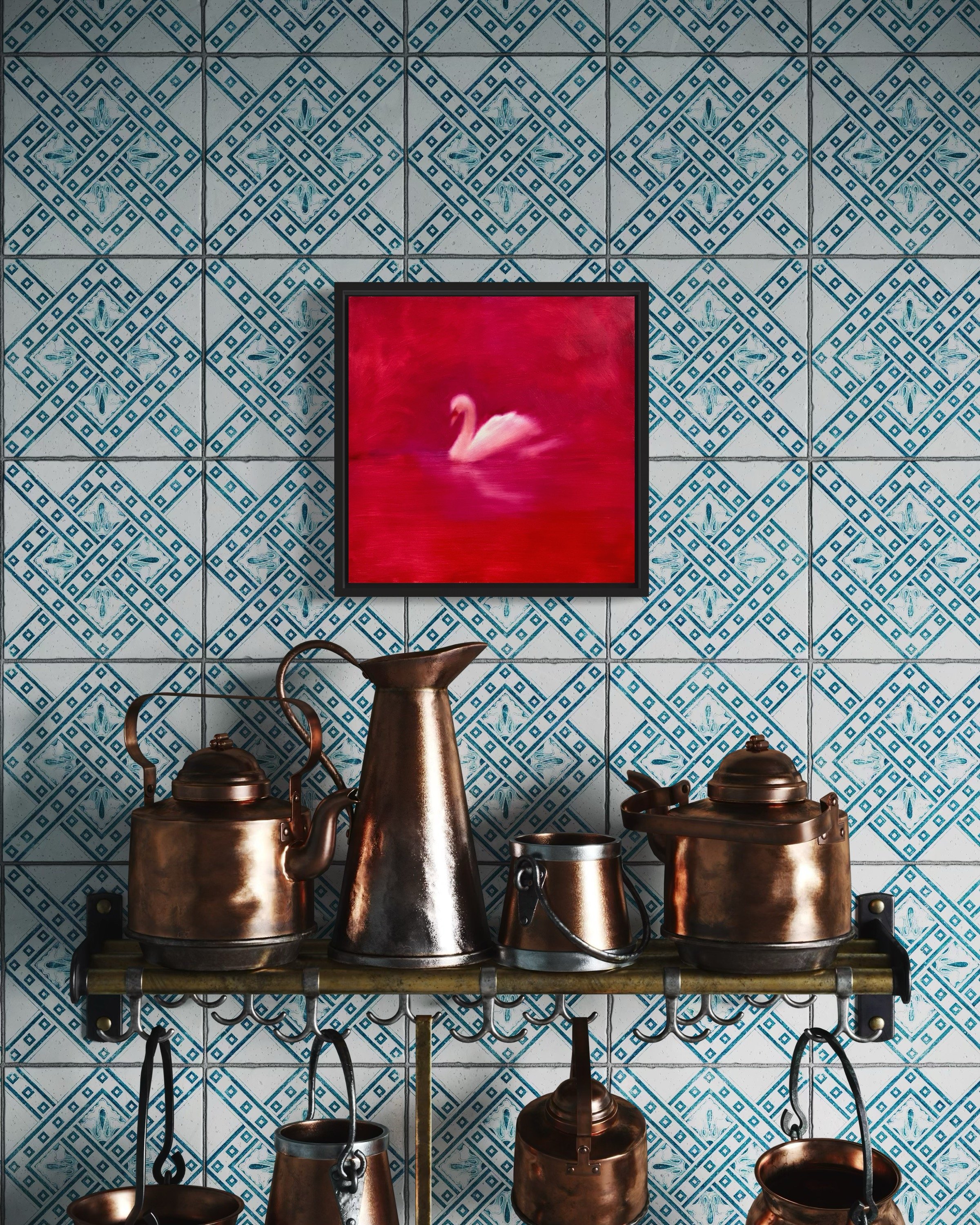 "Odette 7" 12 x 12 " Oil on Panel, AVAILABLE $300