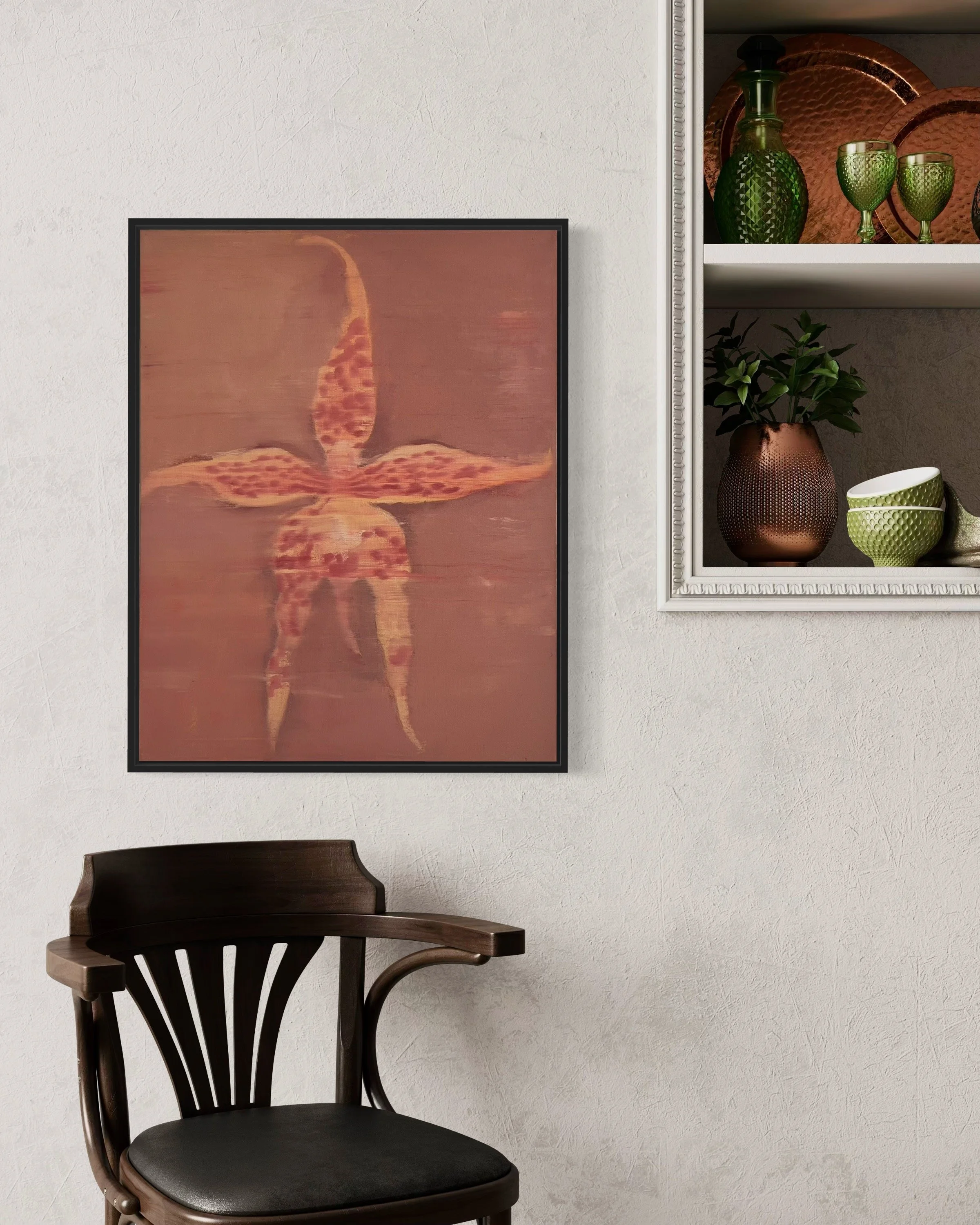 "Orchidaceae 4" 22x28, Oil on Canvas, AVAILABLE