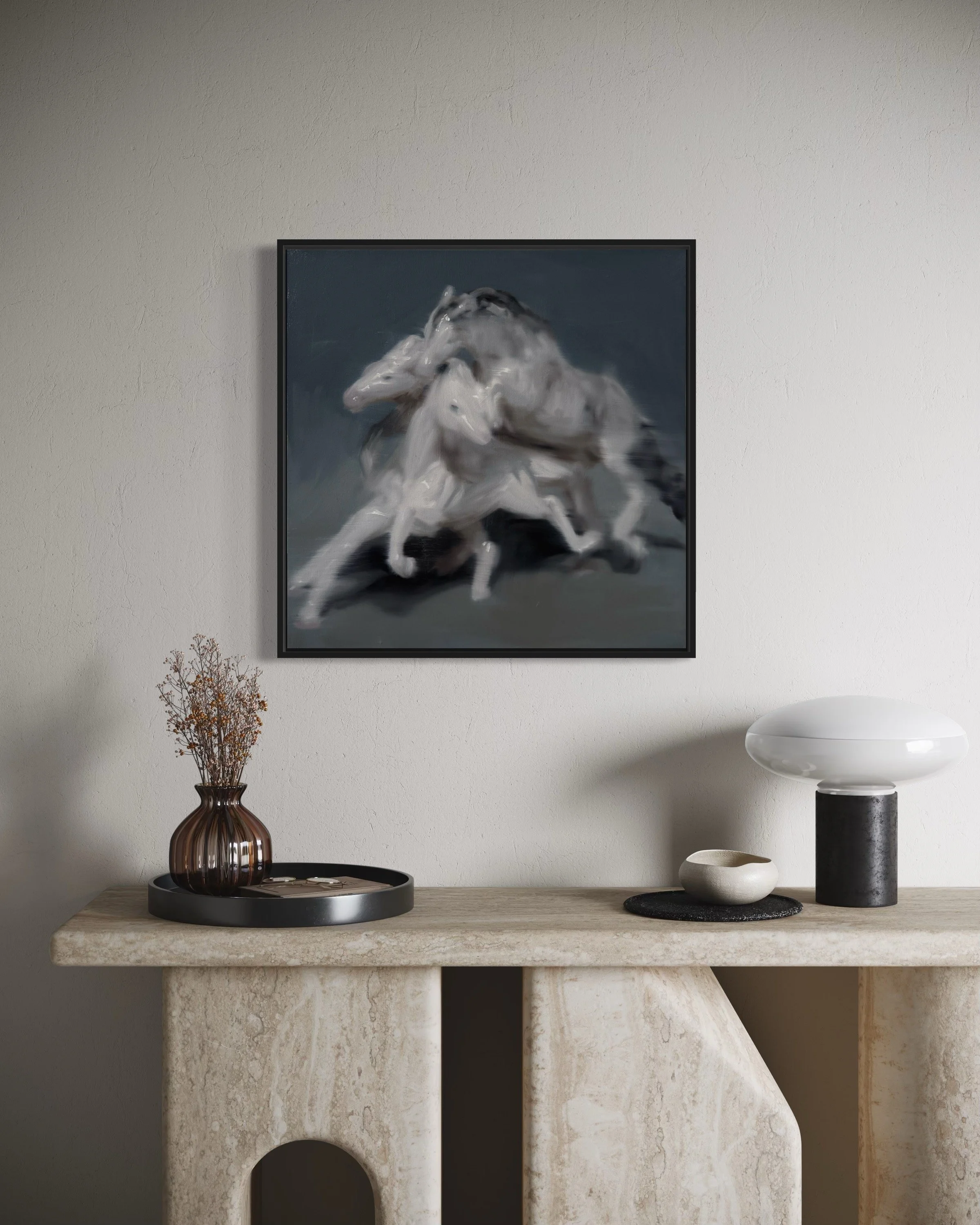 "Pursuit" 24x24, Oil On Canvas AVAILABLE
