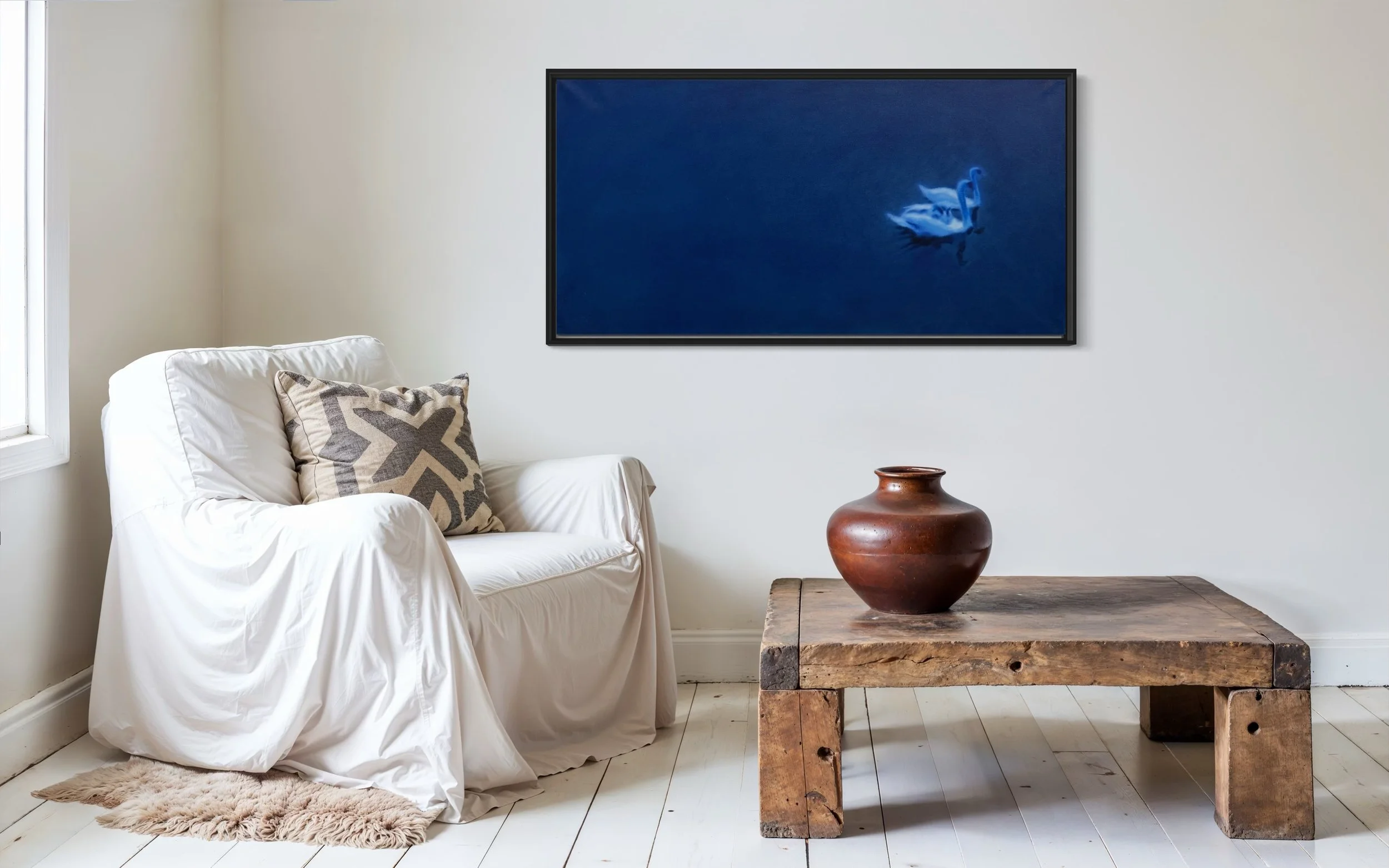 "Two of a Kind" 24 x 48 Oil on Canvas, AVAILABLE