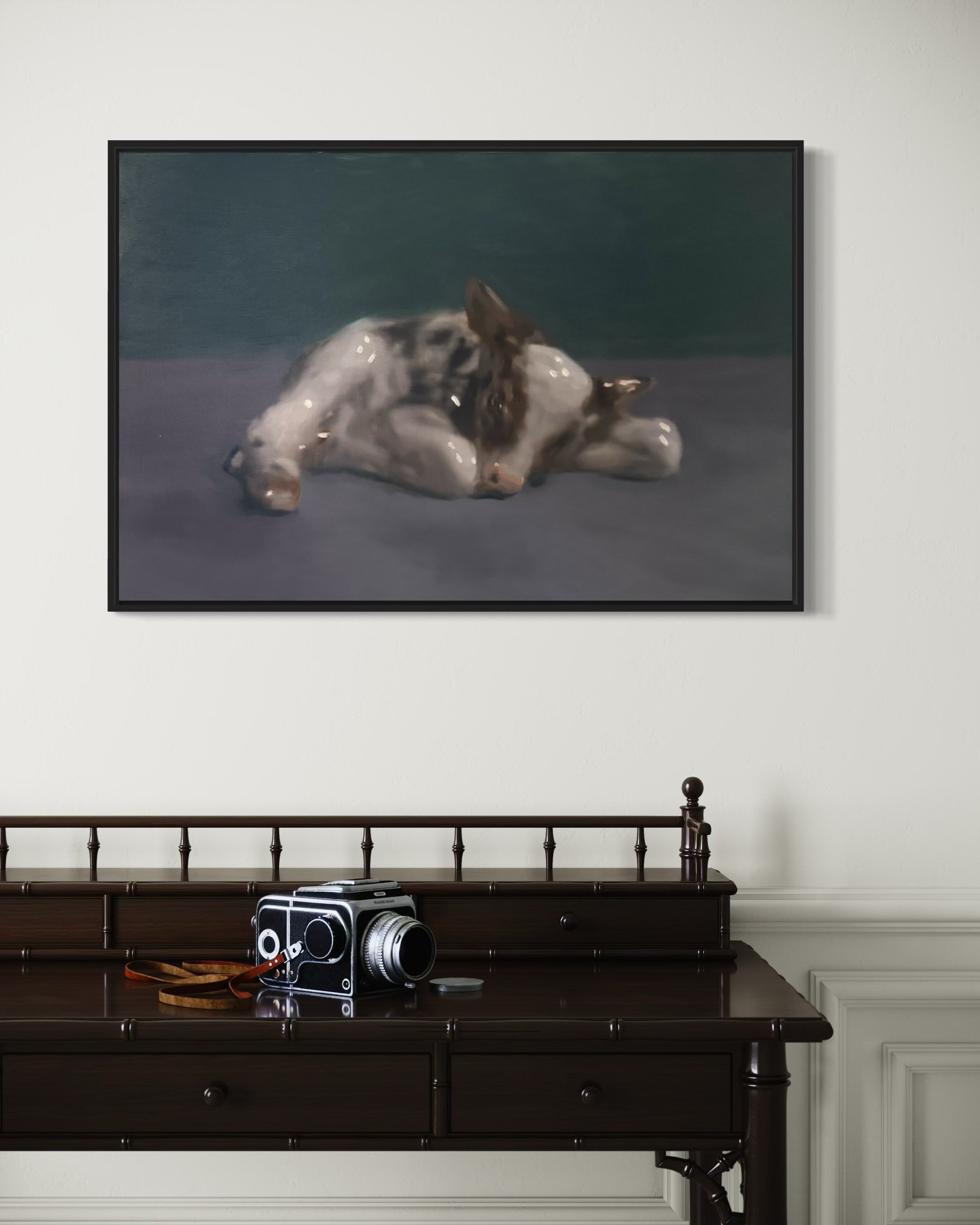 "Little Saint" 24x36 Oil on Canvas, AVAILABLE