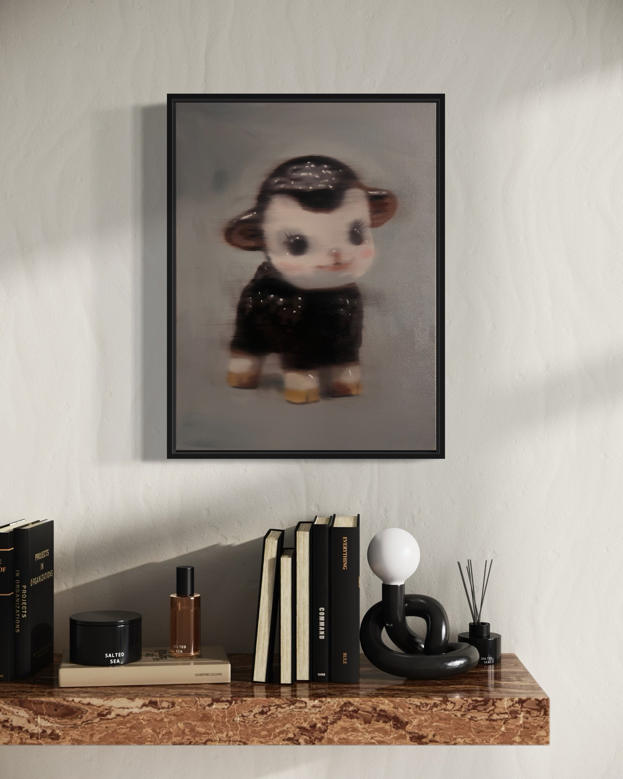 "Figurine 9" 18x24, Oil On Canvas AVAILABLE
