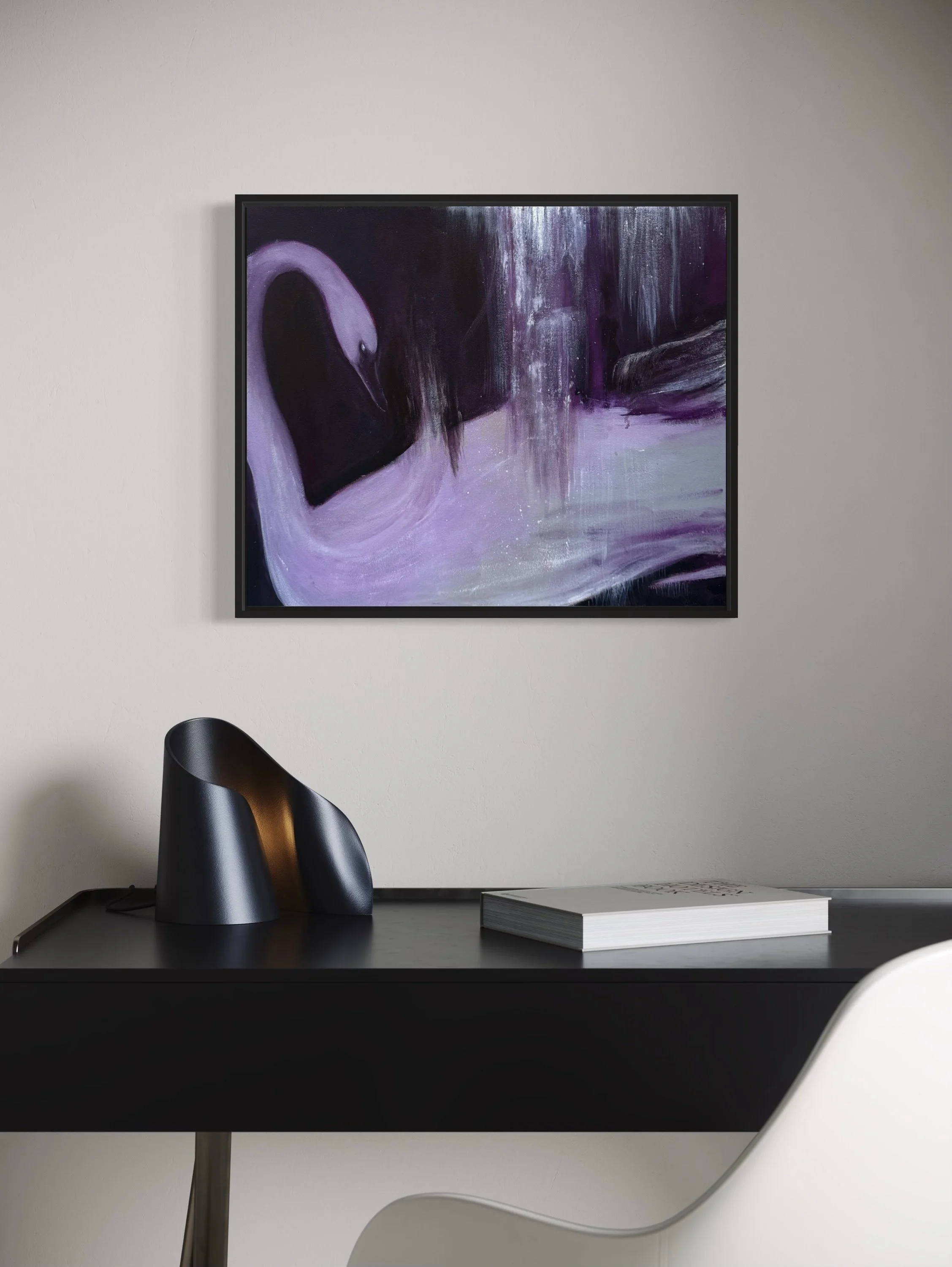 "Swan Song" 20 x 24 Oil On Canvas, AVAILABLE 