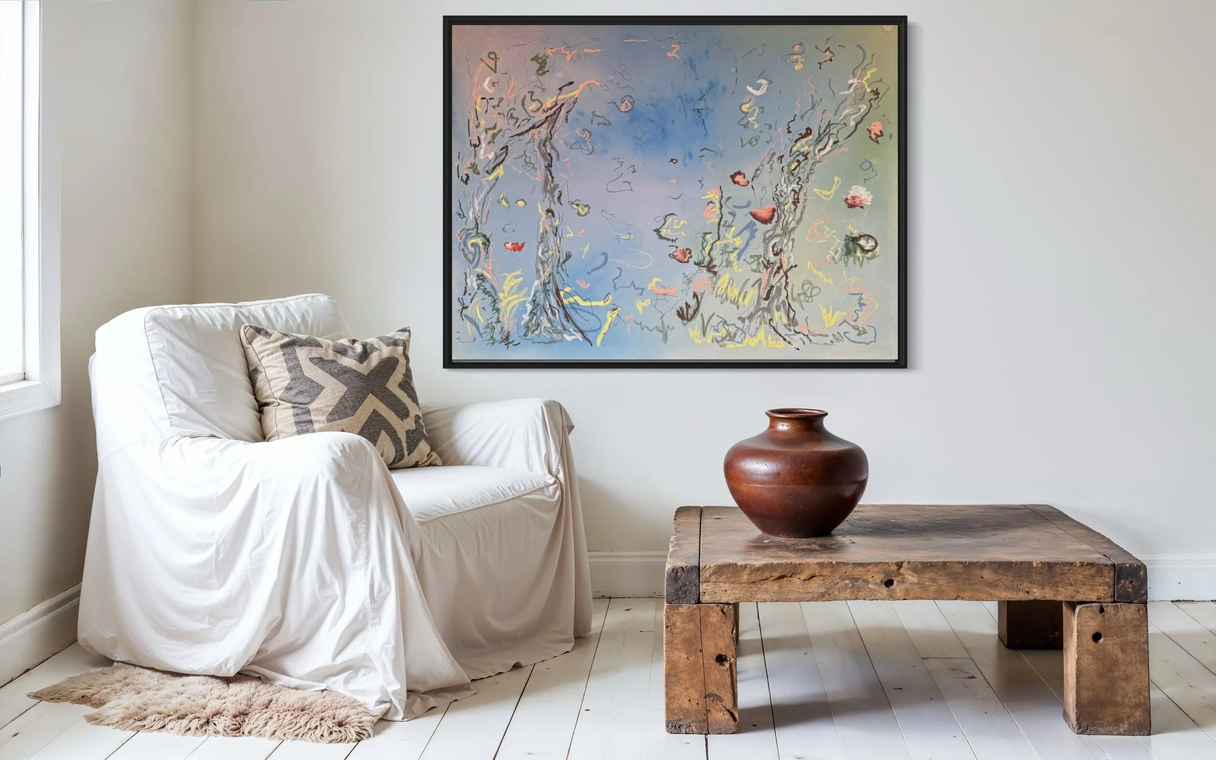 "Blue Valley" 36x48, Oil on Canvas, AVAILABLE