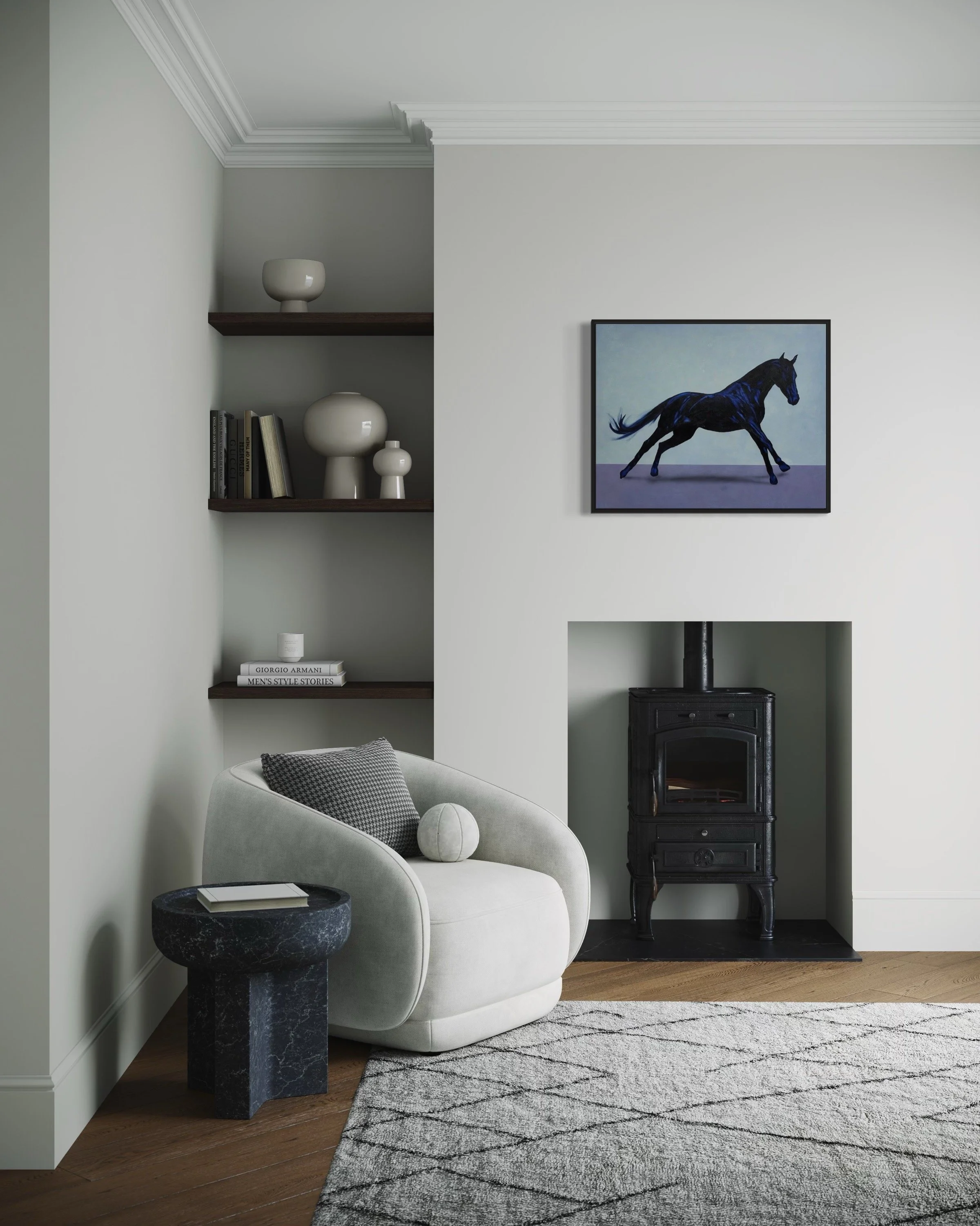 "Year of the Horse 3" 24x30, Oil on Canvas, AVAILABLE