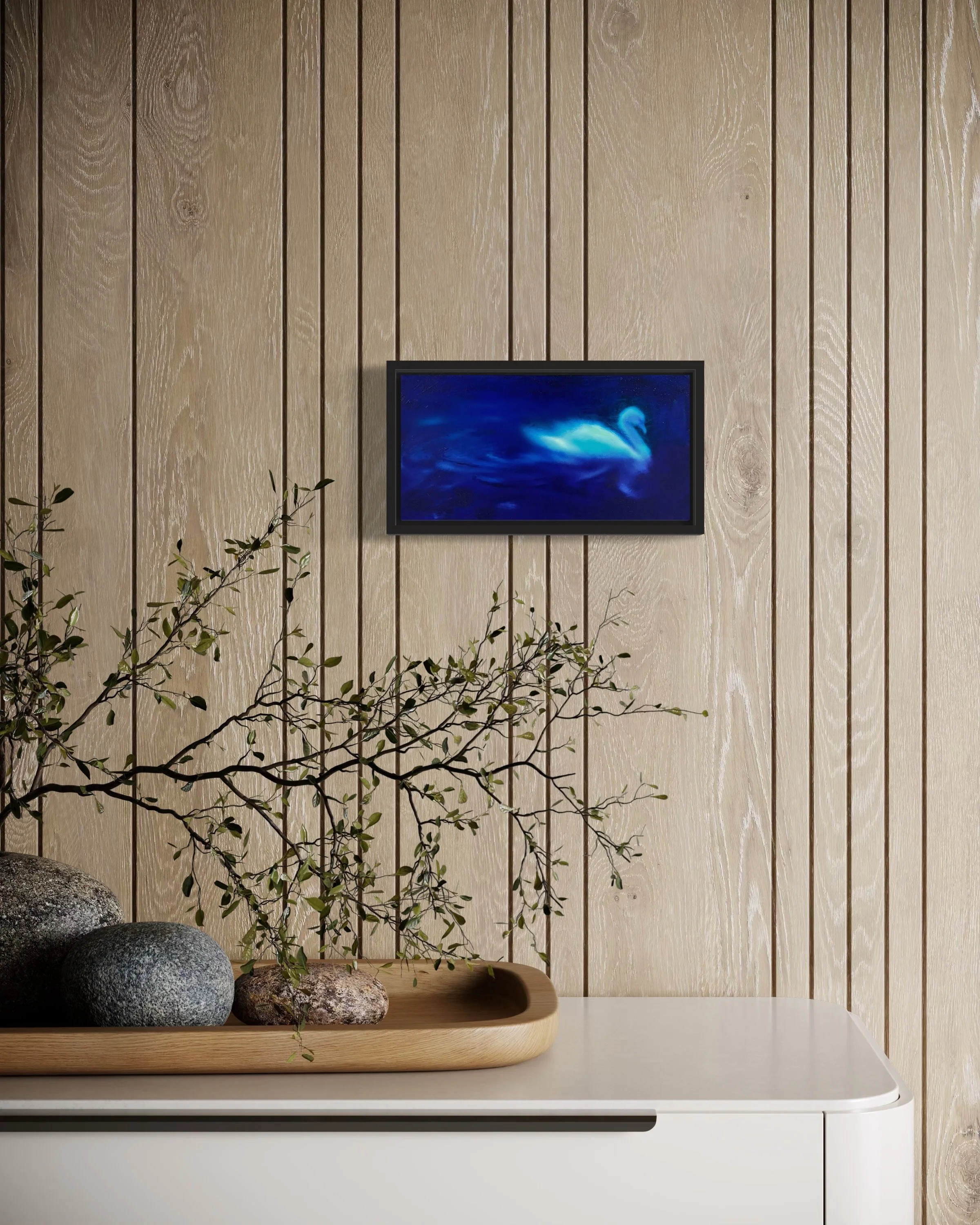 "Odette 9" 6 x 12 " Oil on Panel, AVAILABLE $300